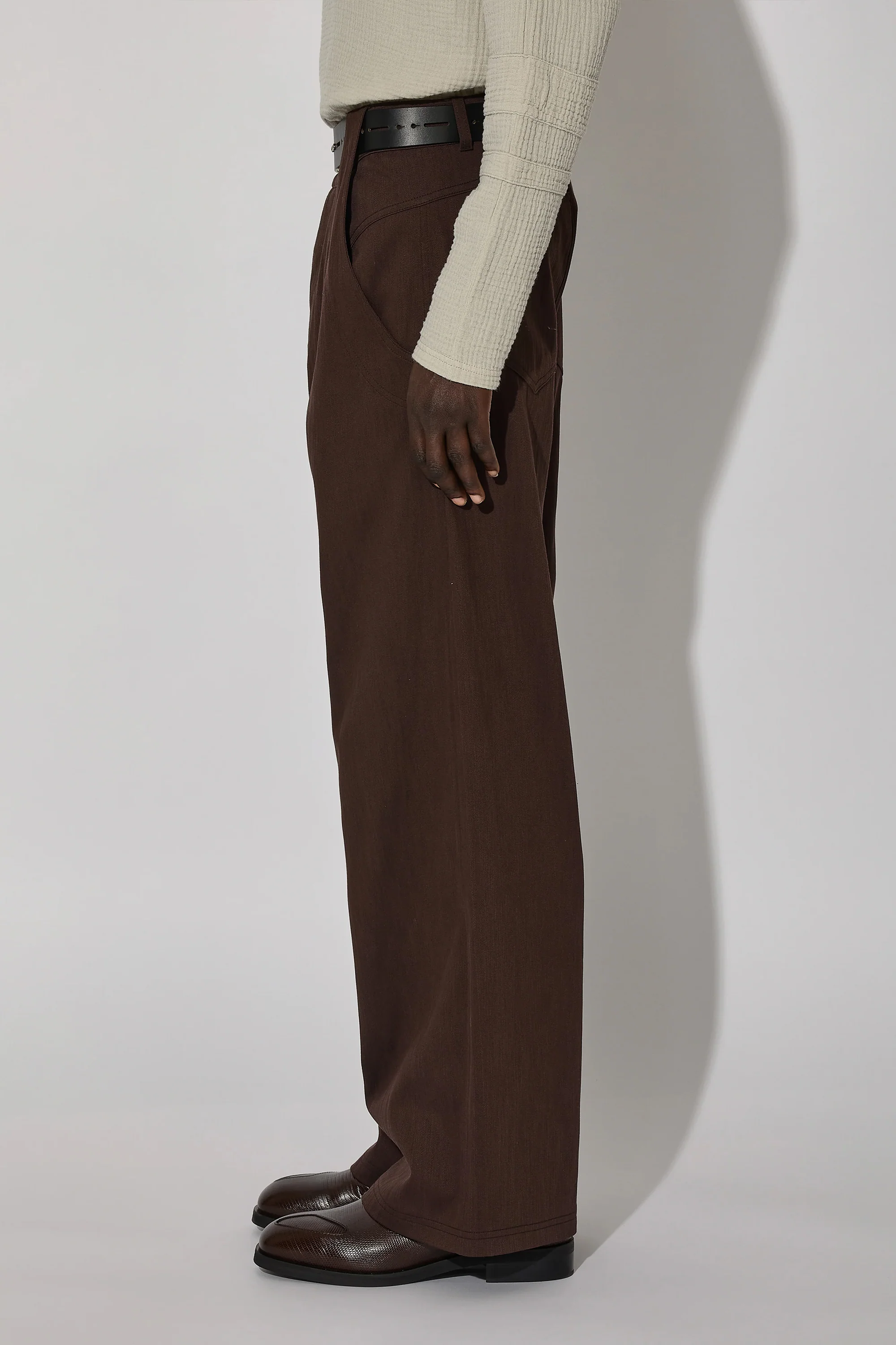 Thonet Trousers Menton Brown - Image 4
