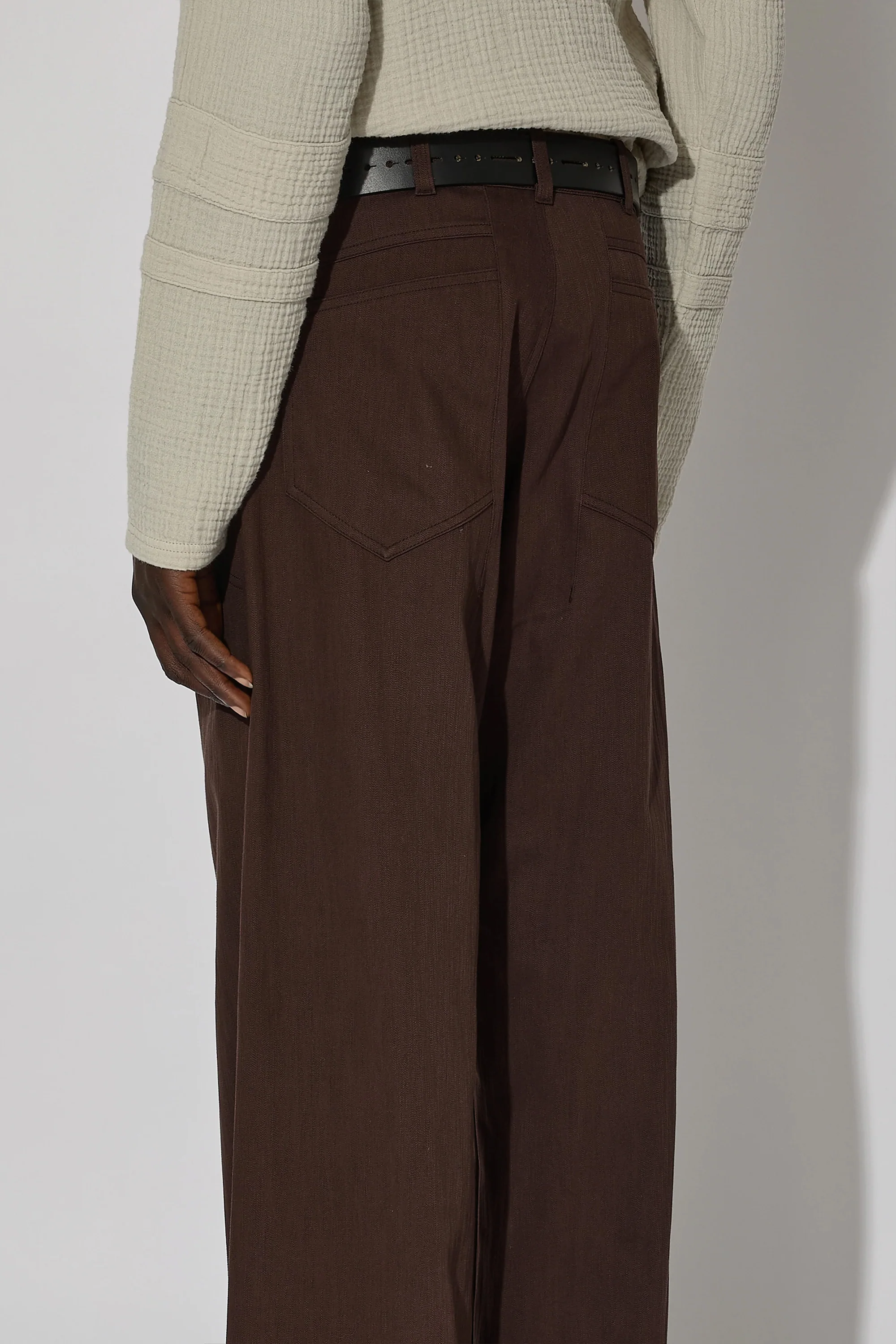 Thonet Trousers Menton Brown - Image 7