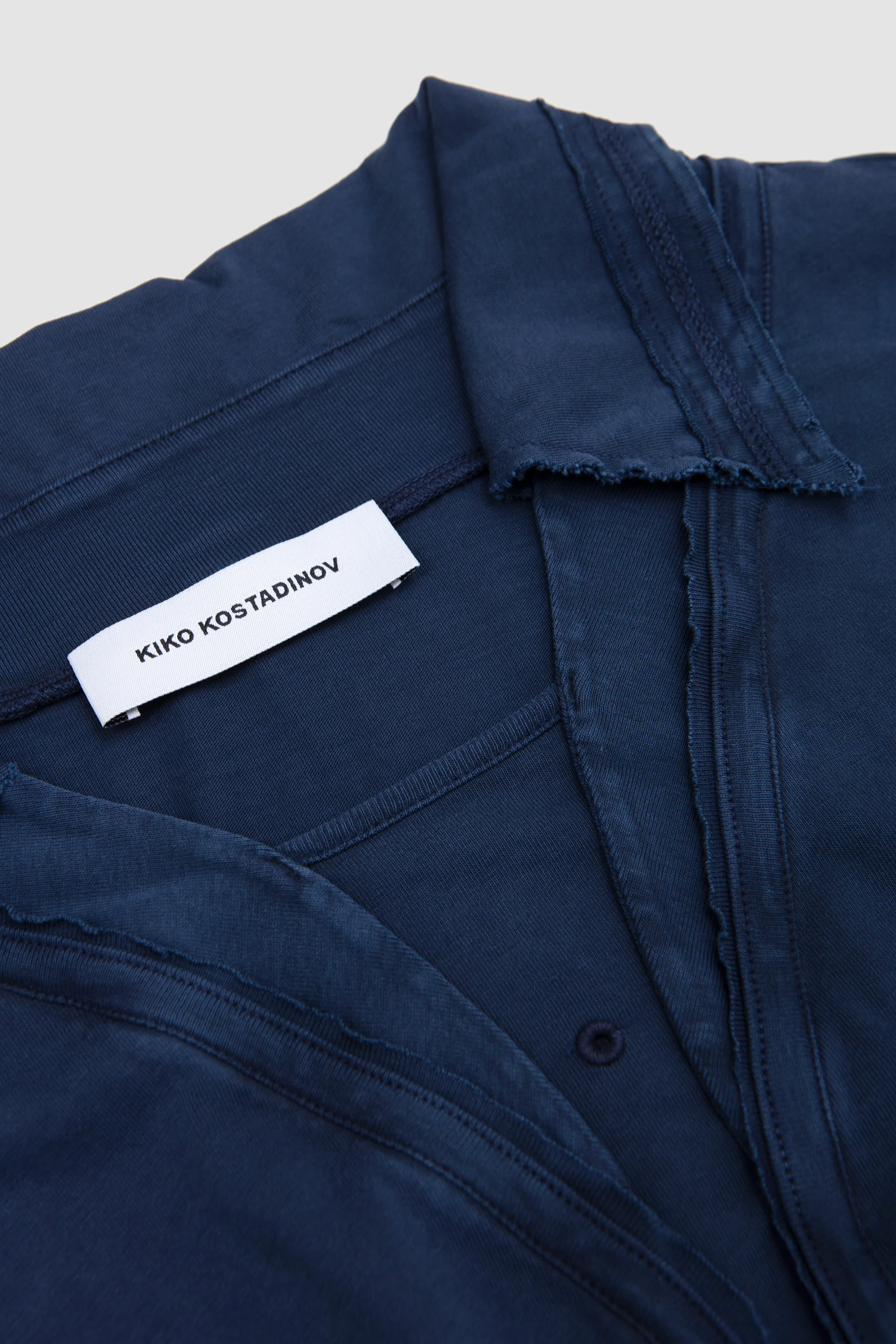 Otak Polo Shirt Navy - Image 8