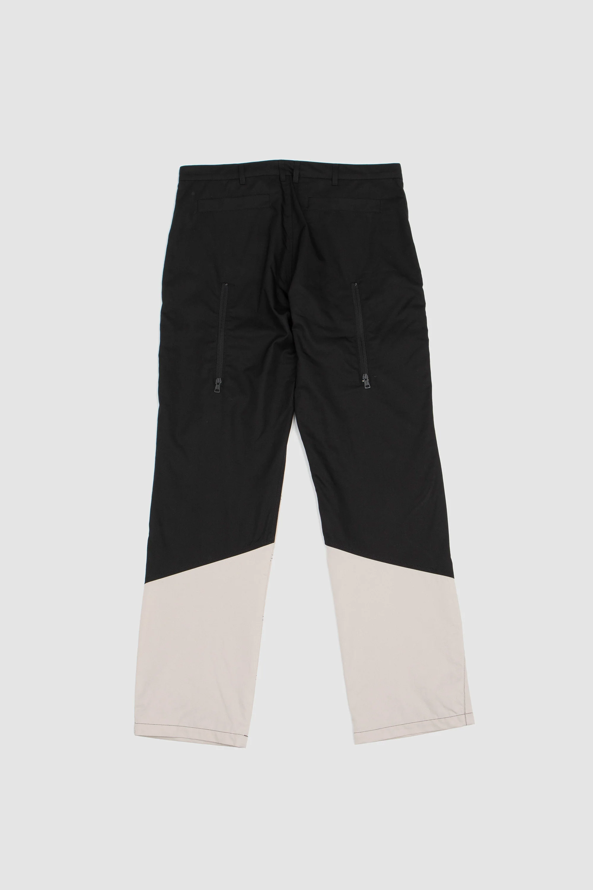 The Solix Zip Trousers Black Sable/ SeedPearl - Image 5
