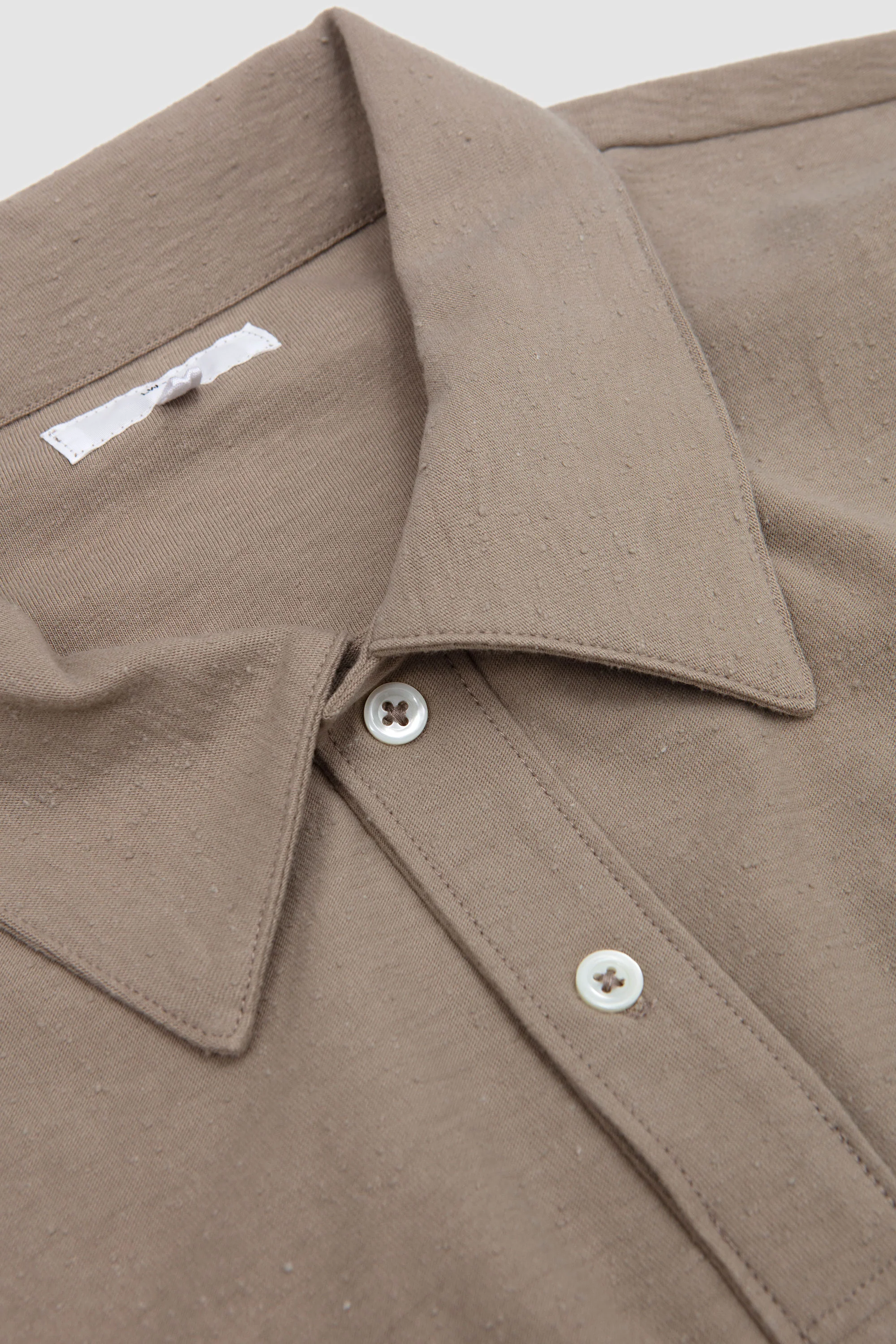 Two Button Nep Polo Sand - Image 3