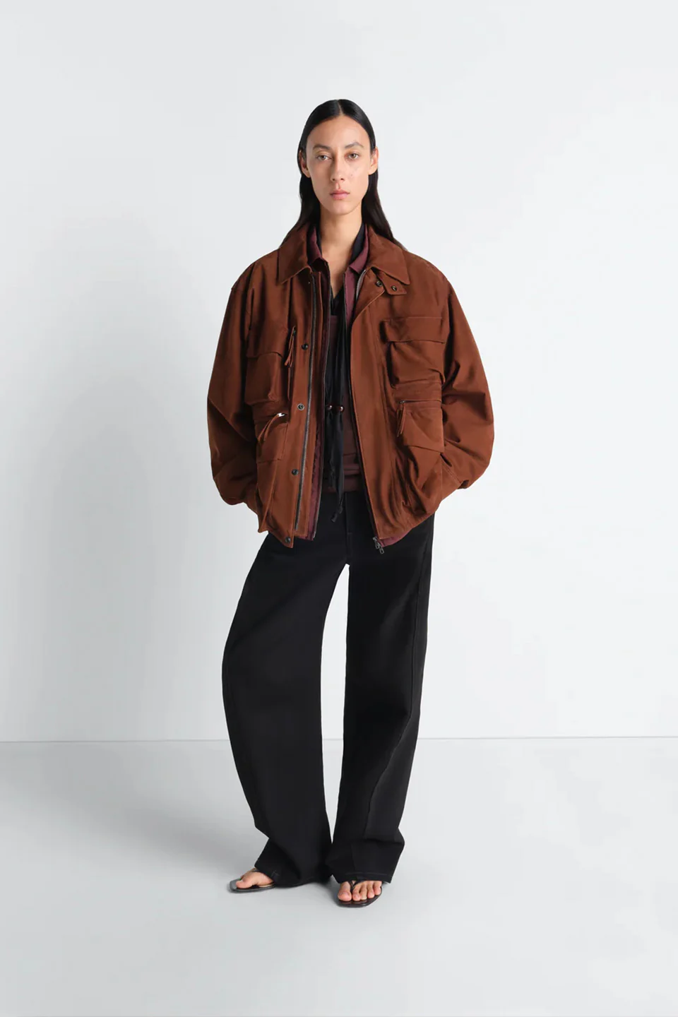 Reporter Jacket Cigar - Image 11