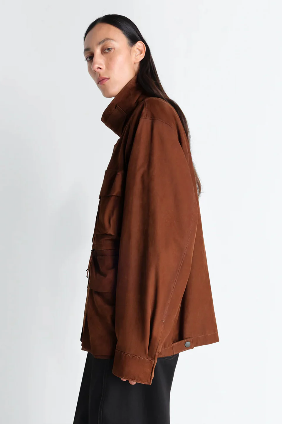 Reporter Jacket Cigar - Image 5