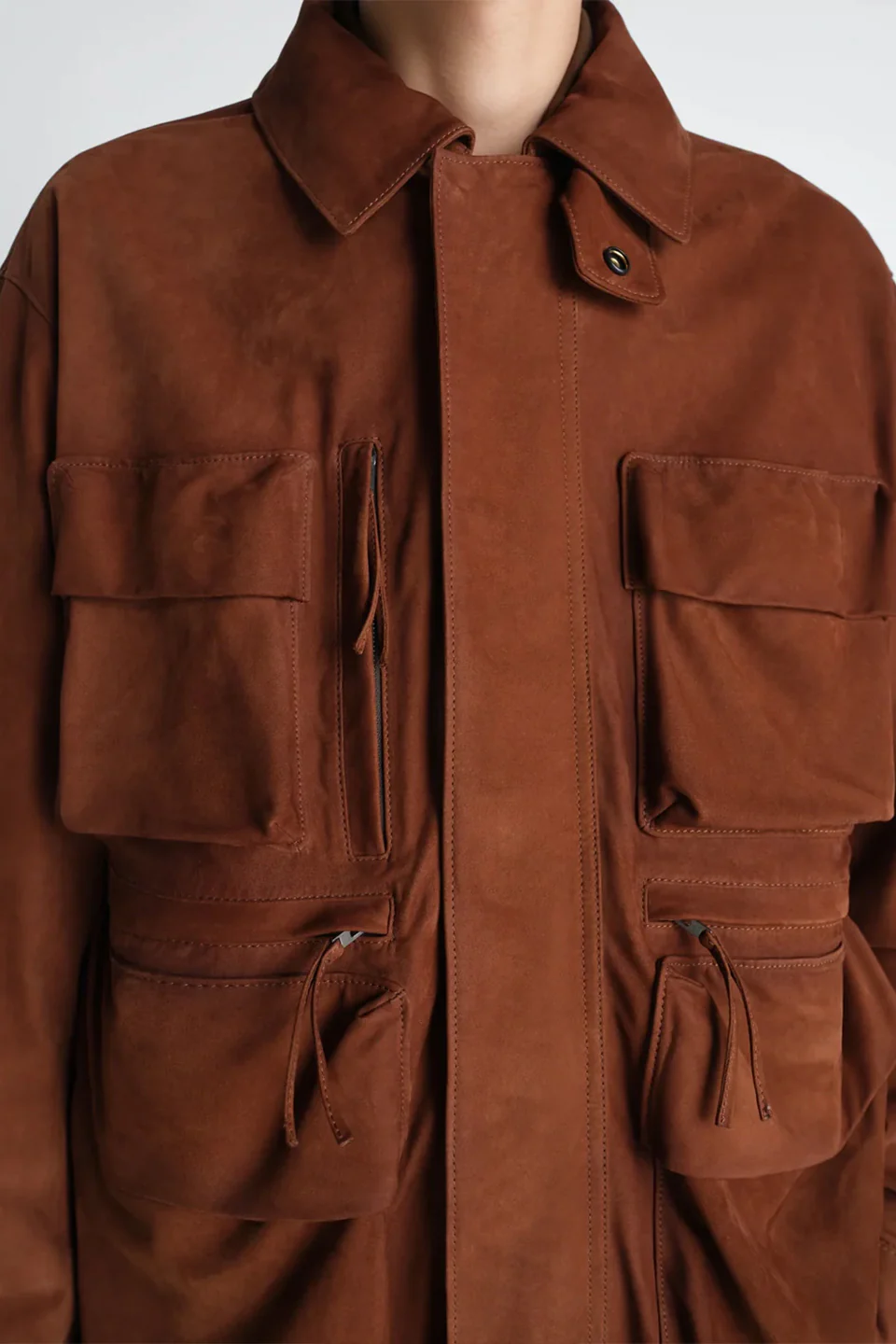 Reporter Jacket Cigar - Image 6