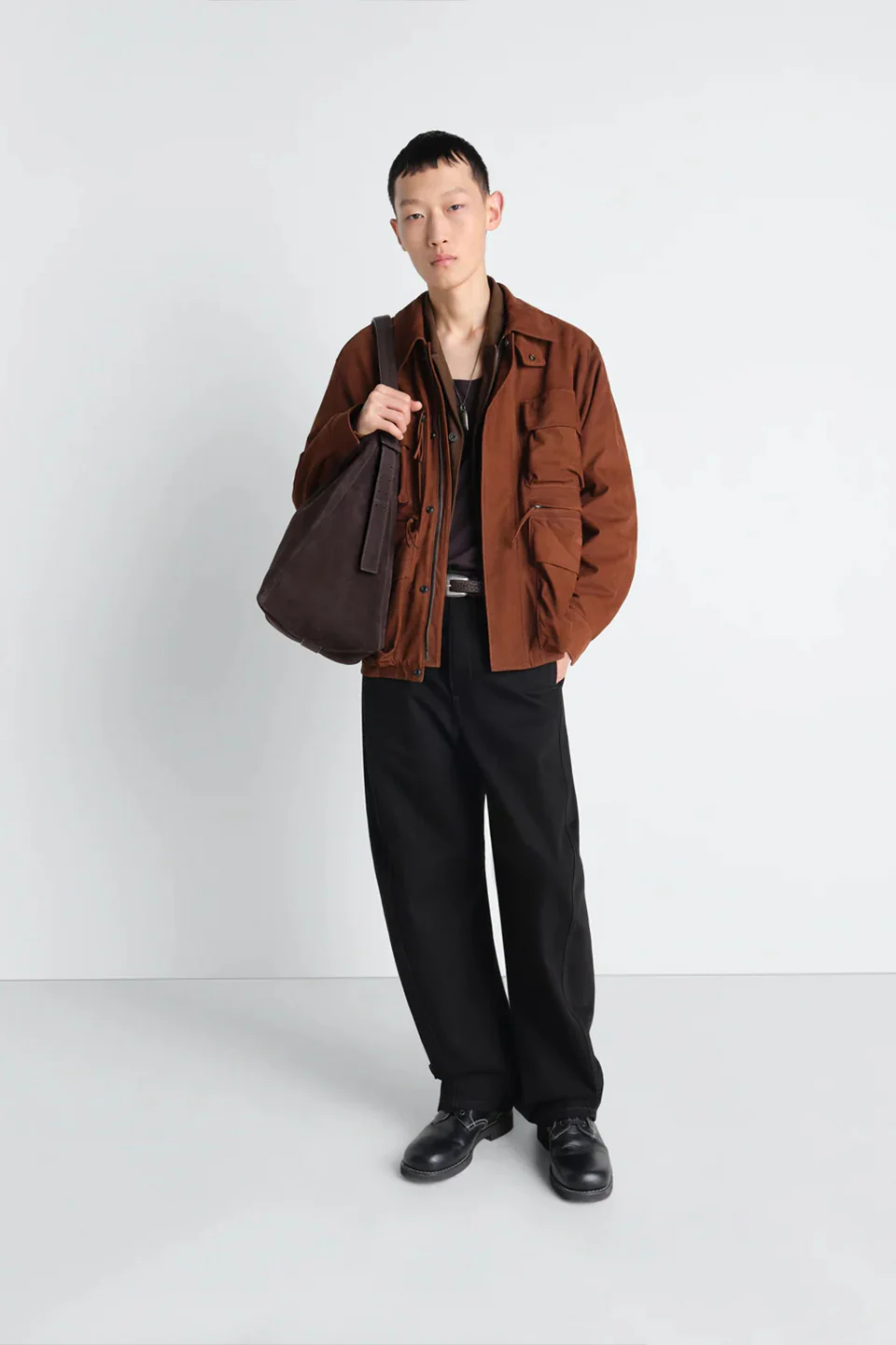 Reporter Jacket Cigar - Image 9