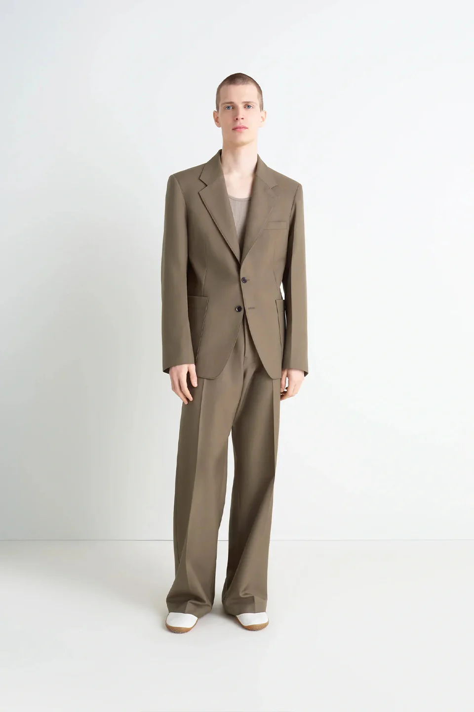 Tailored SB Jacket Taupe Melange - Image 3