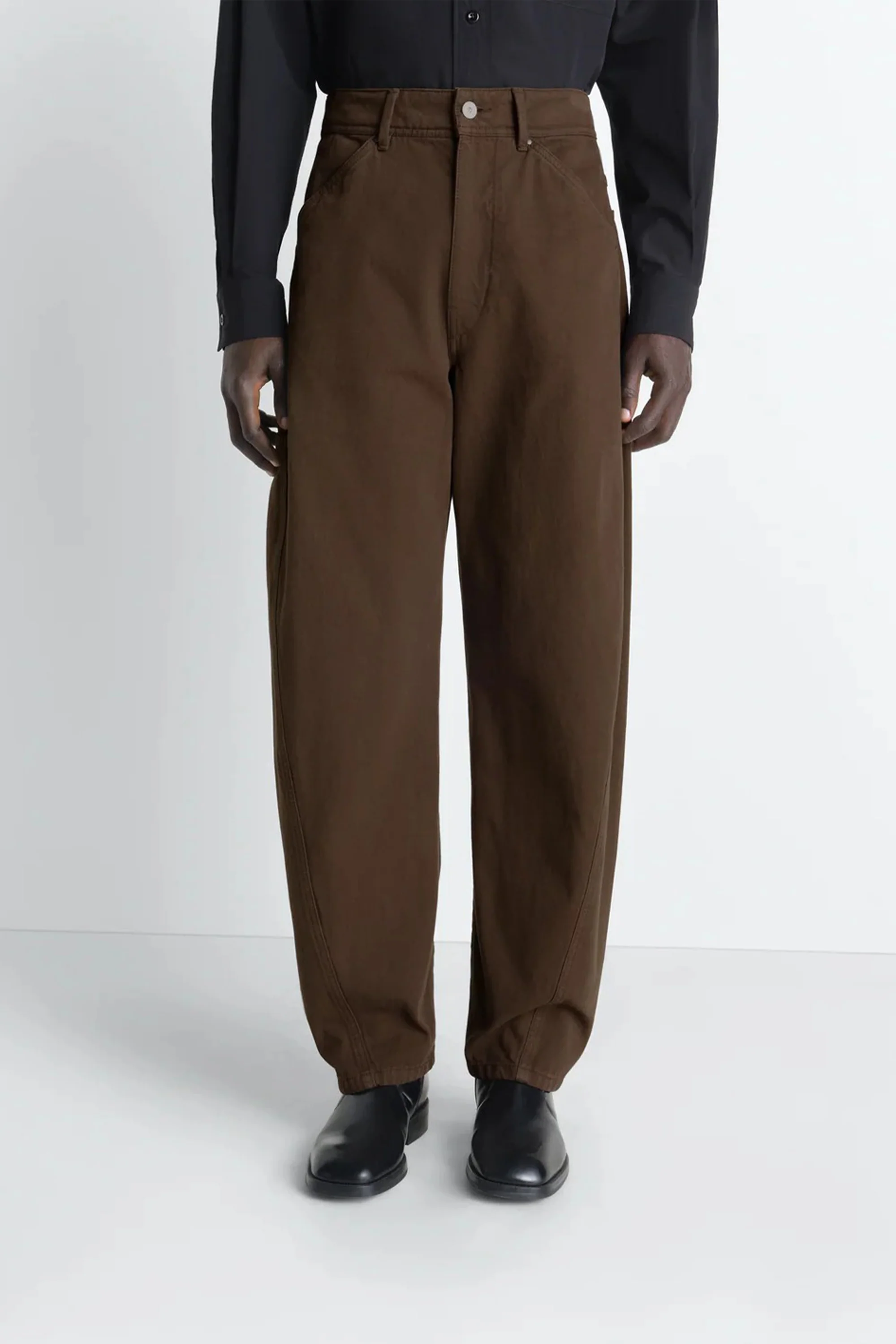 Twisted Workwear Pants Cacao - Image 3