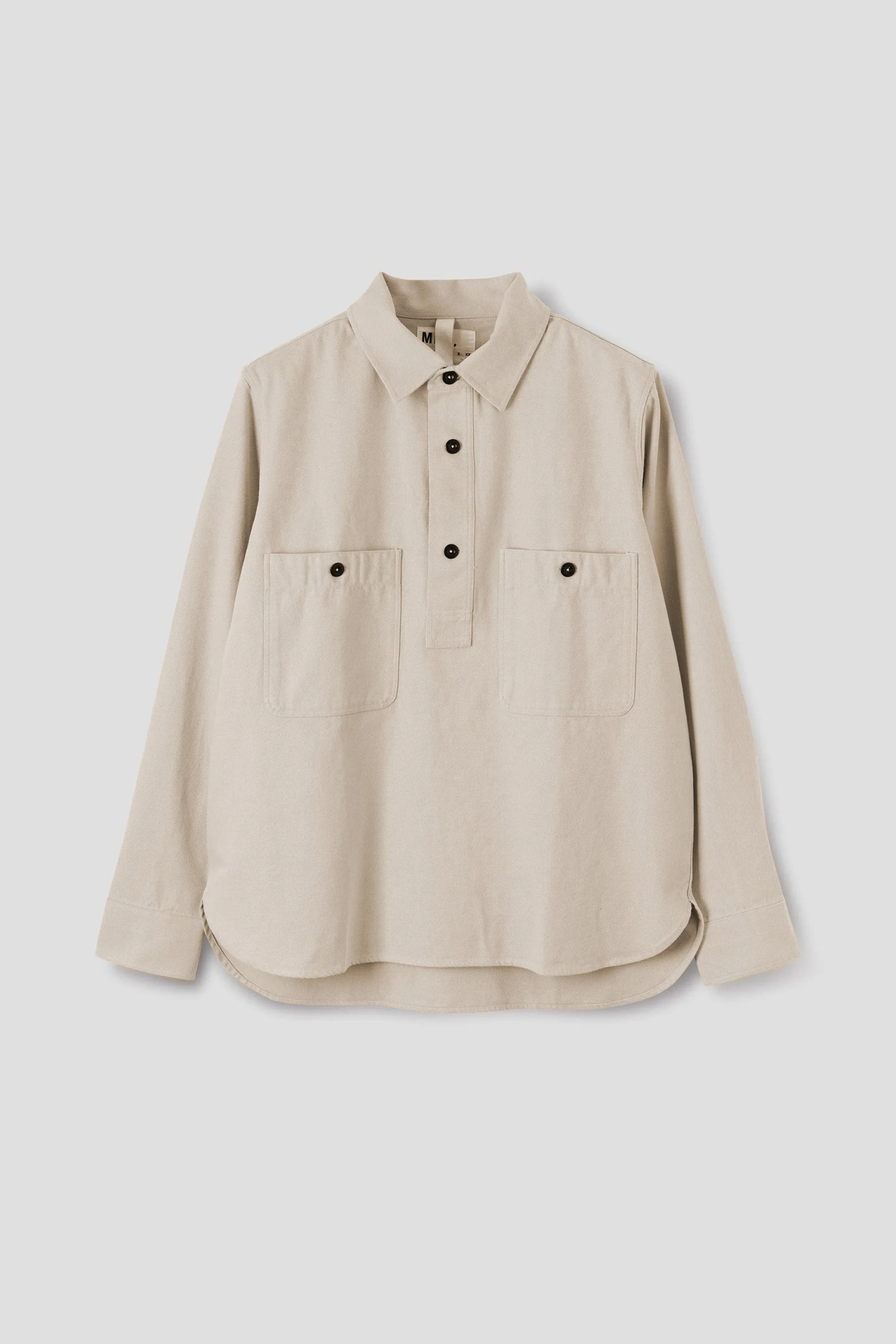 Overhead Shirt Cotton Wool Drill Bone - Image 5