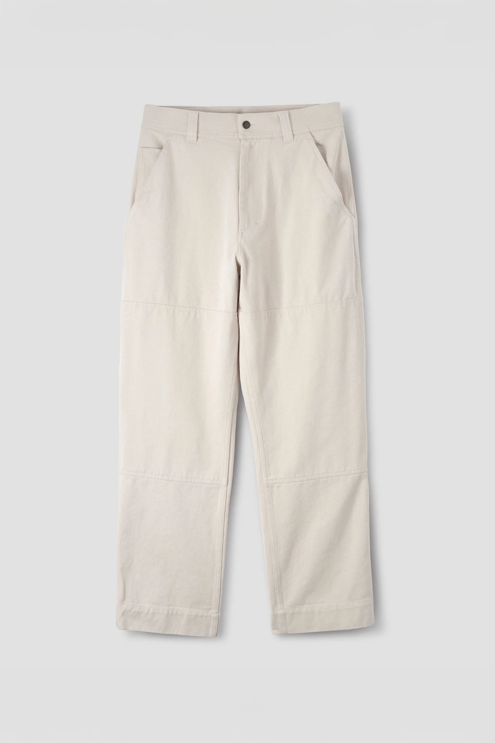 Tool Pocket Trousers Natural Cotton Denim Natural - Image 4