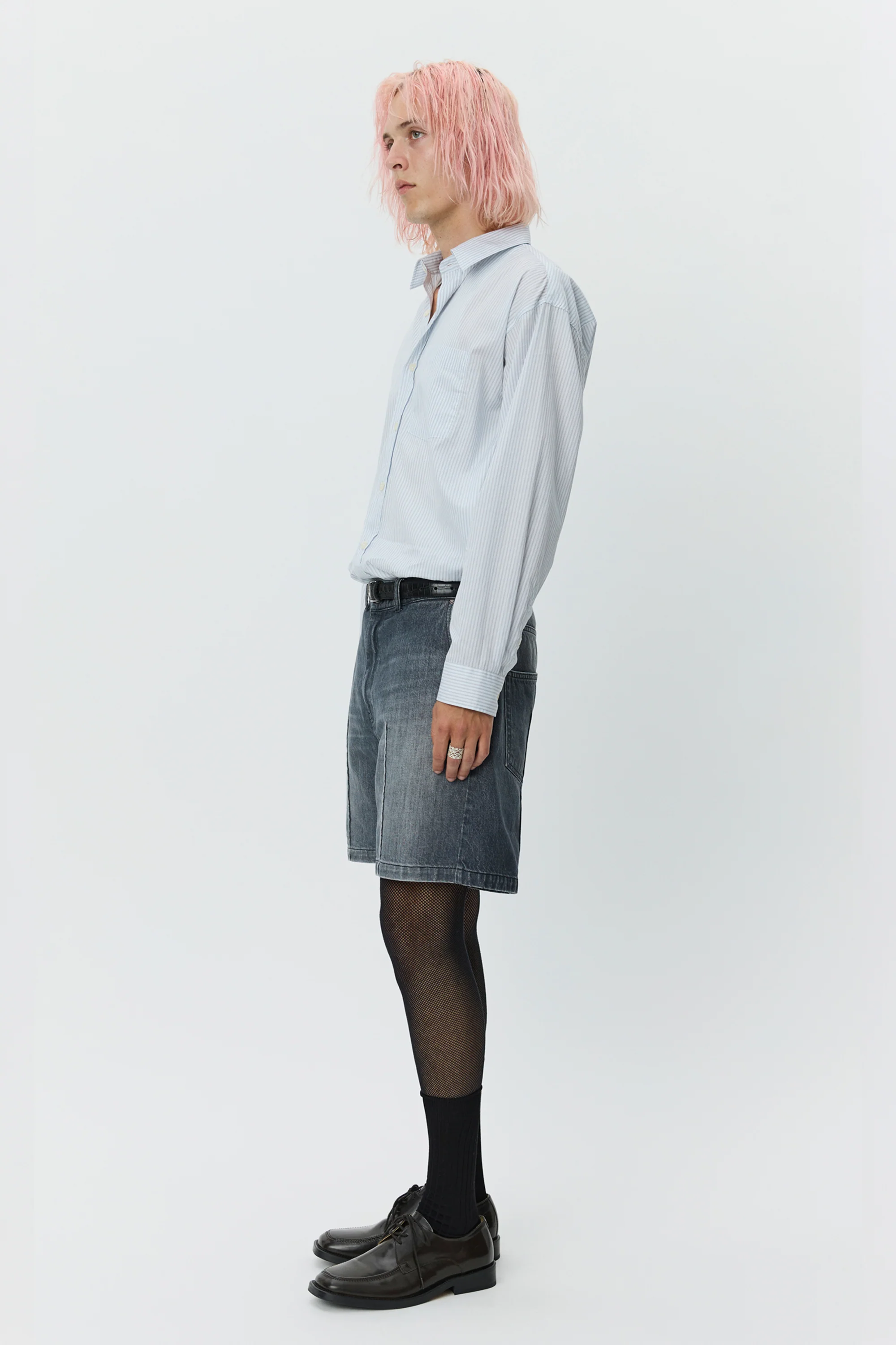 Ceremony Shorts Stonewashed Grey - Image 3