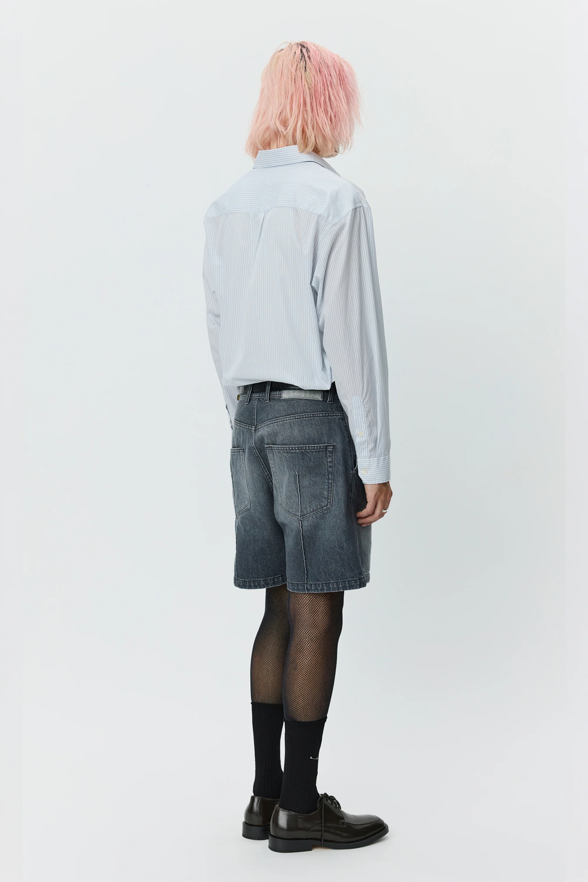 Ceremony Shorts Stonewashed Grey - Image 4