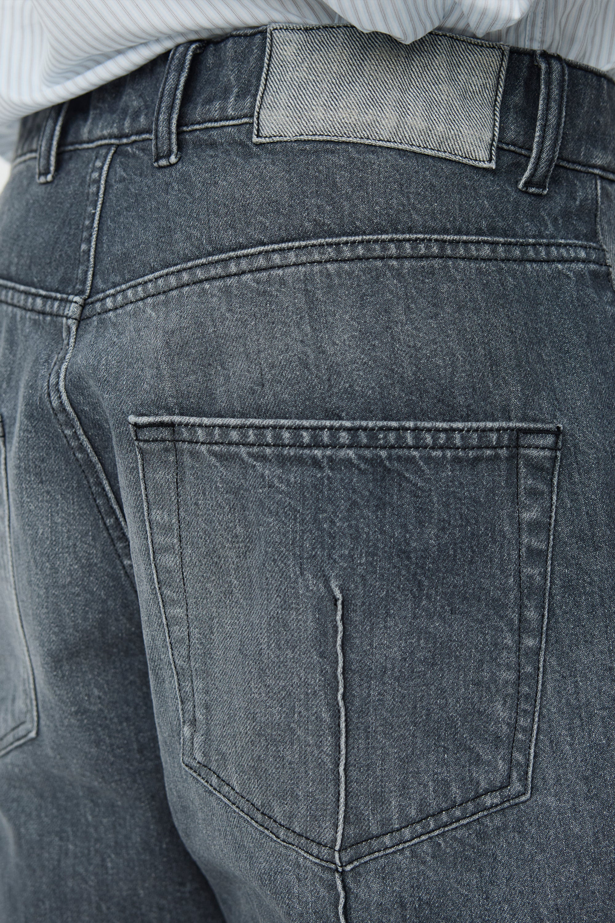 Ceremony Shorts Stonewashed Grey - Image 6