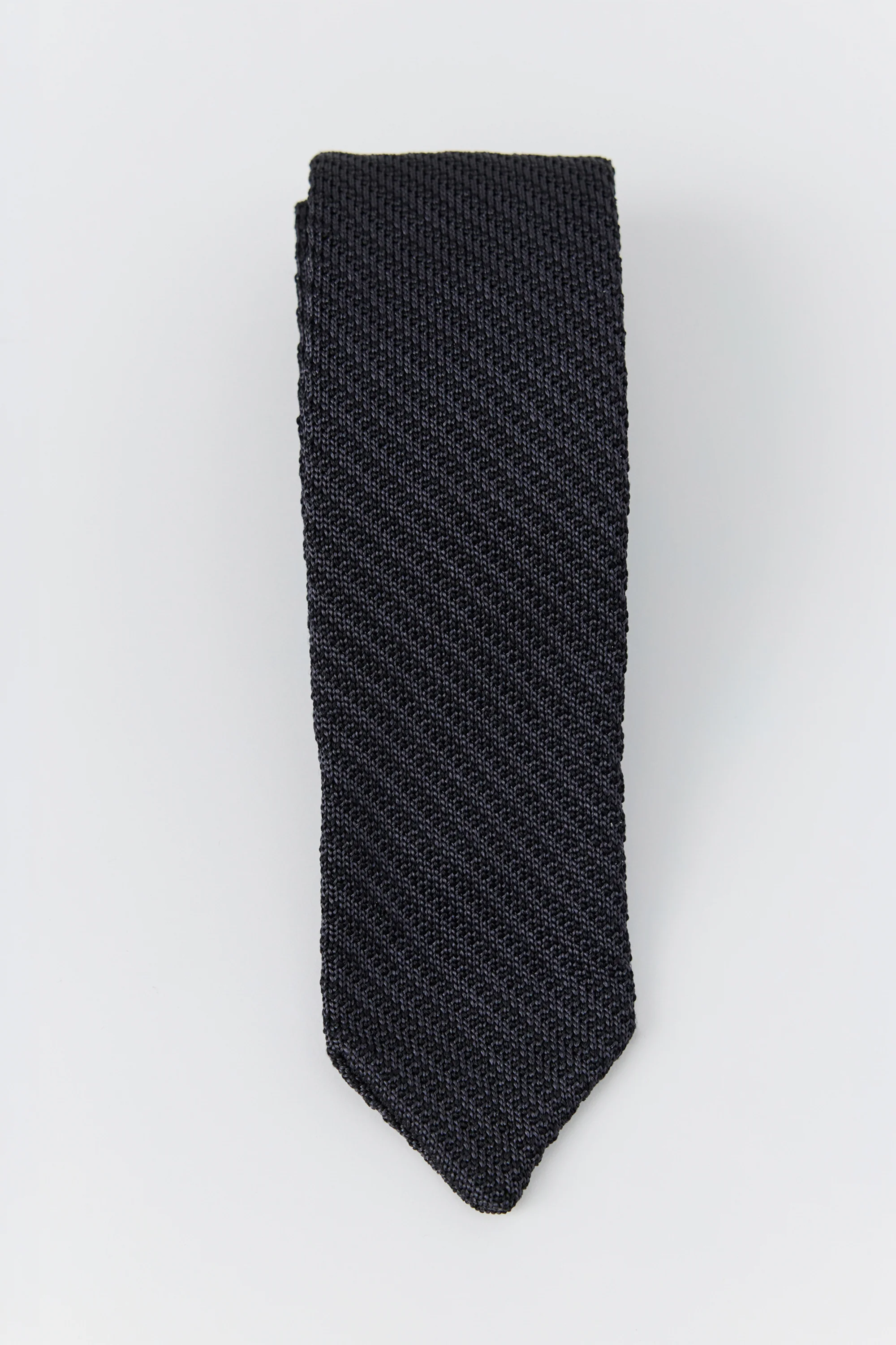 Formal Tie Dark Grey Stripe - Image 4