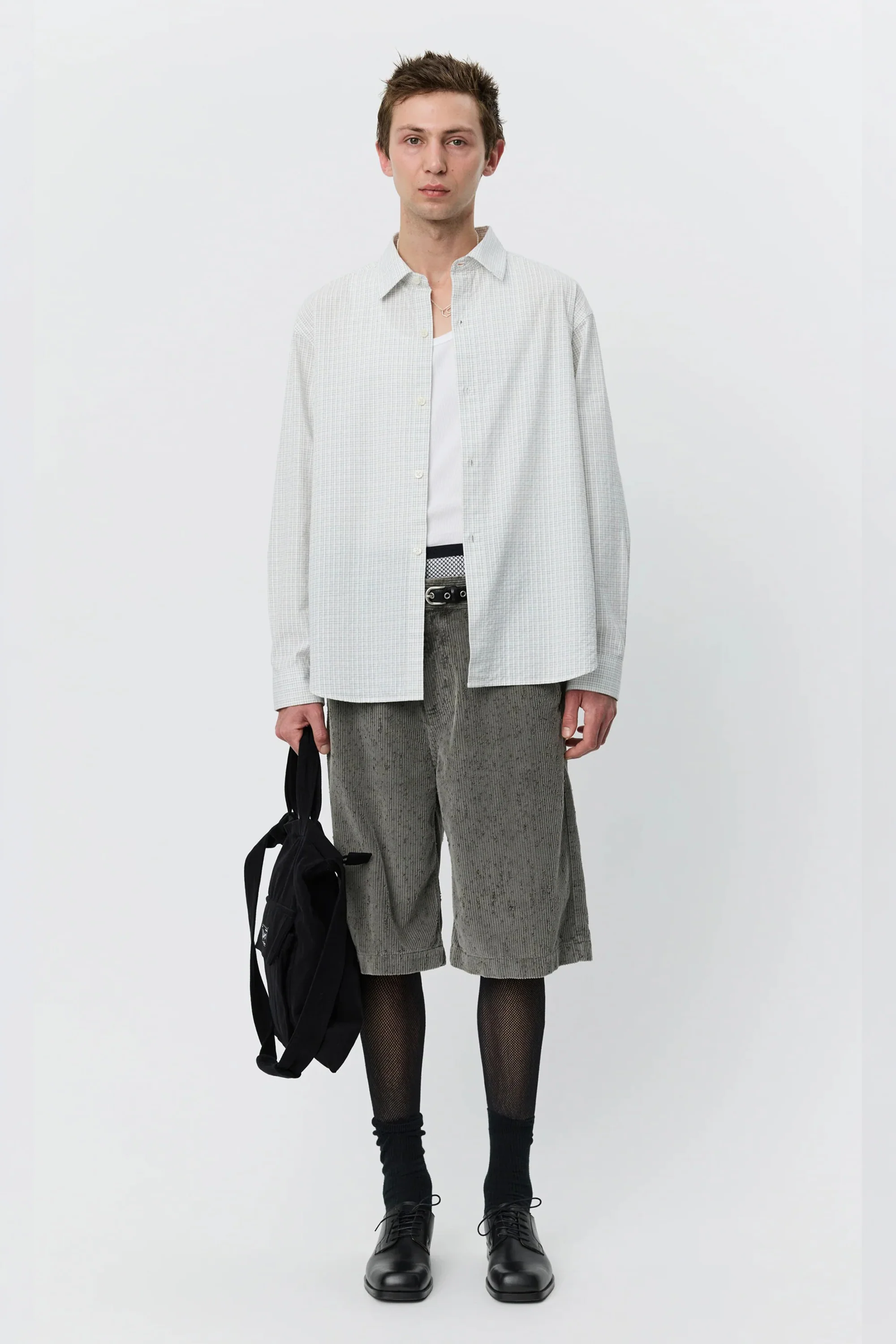 Generous Shirt White Connection Check - Image 2