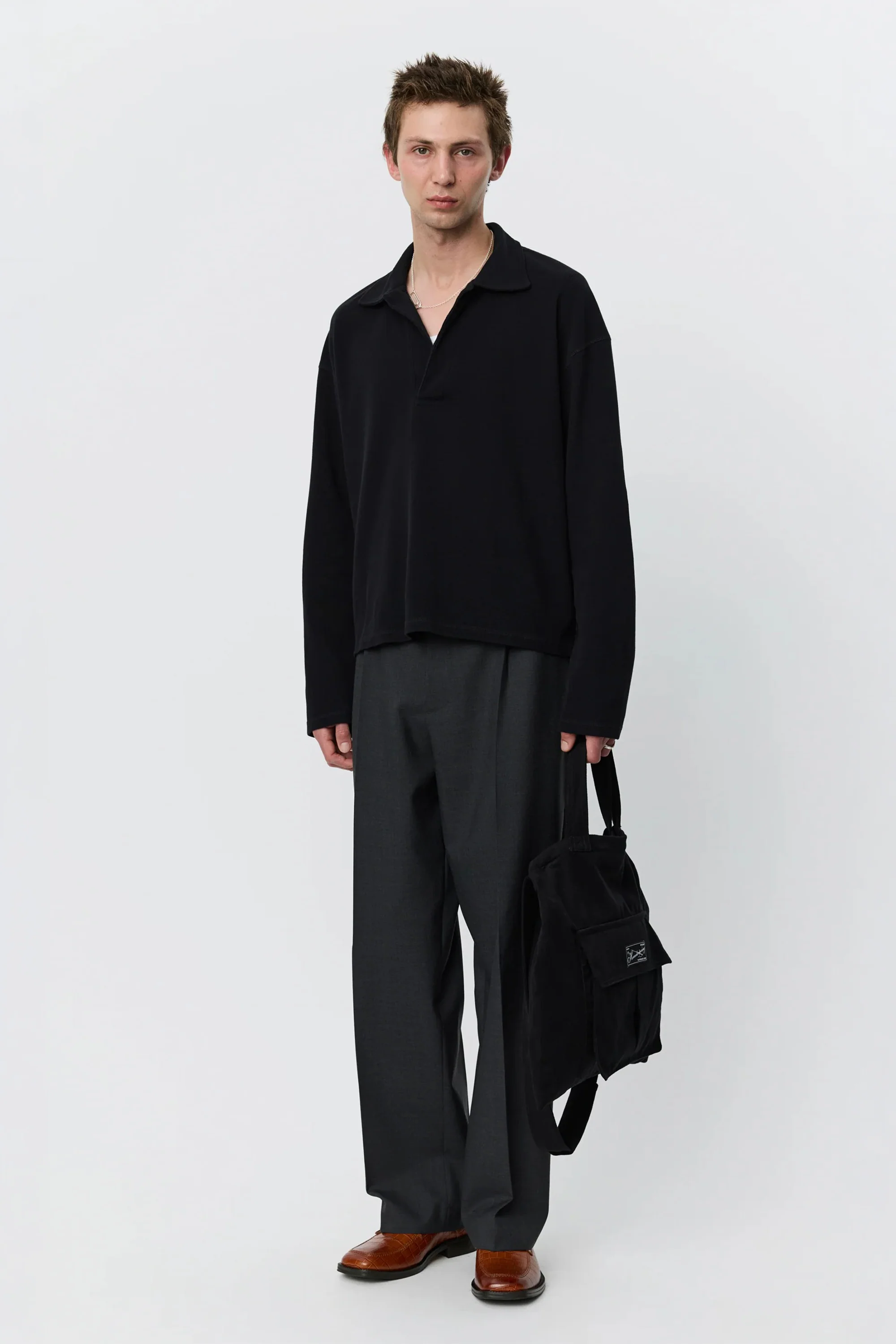 Rolodex Polo Black Piquet - Image 2