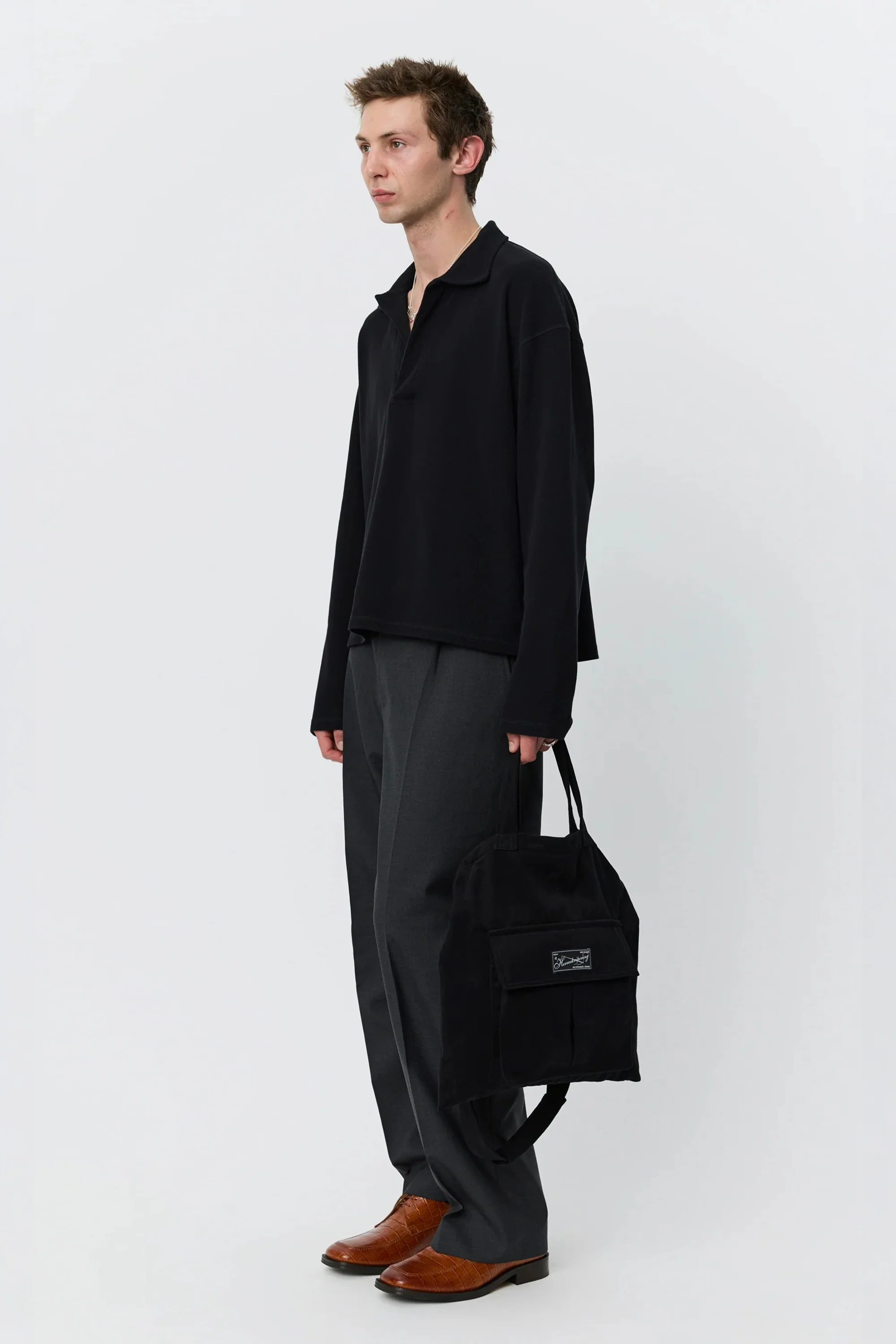 Rolodex Polo Black Piquet - Image 3