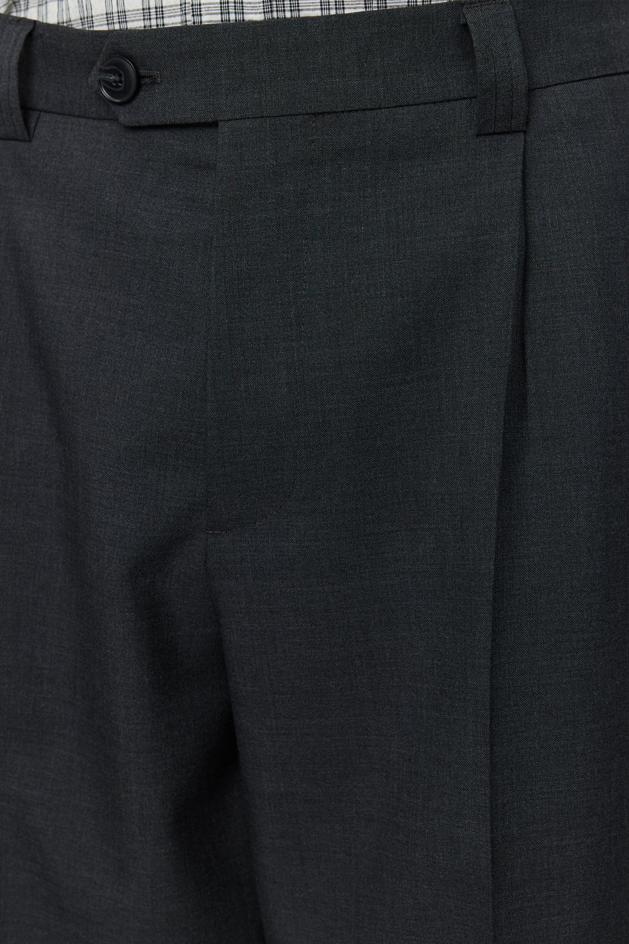 Service Trousers Dark Grey Tropical Wool - Image 5