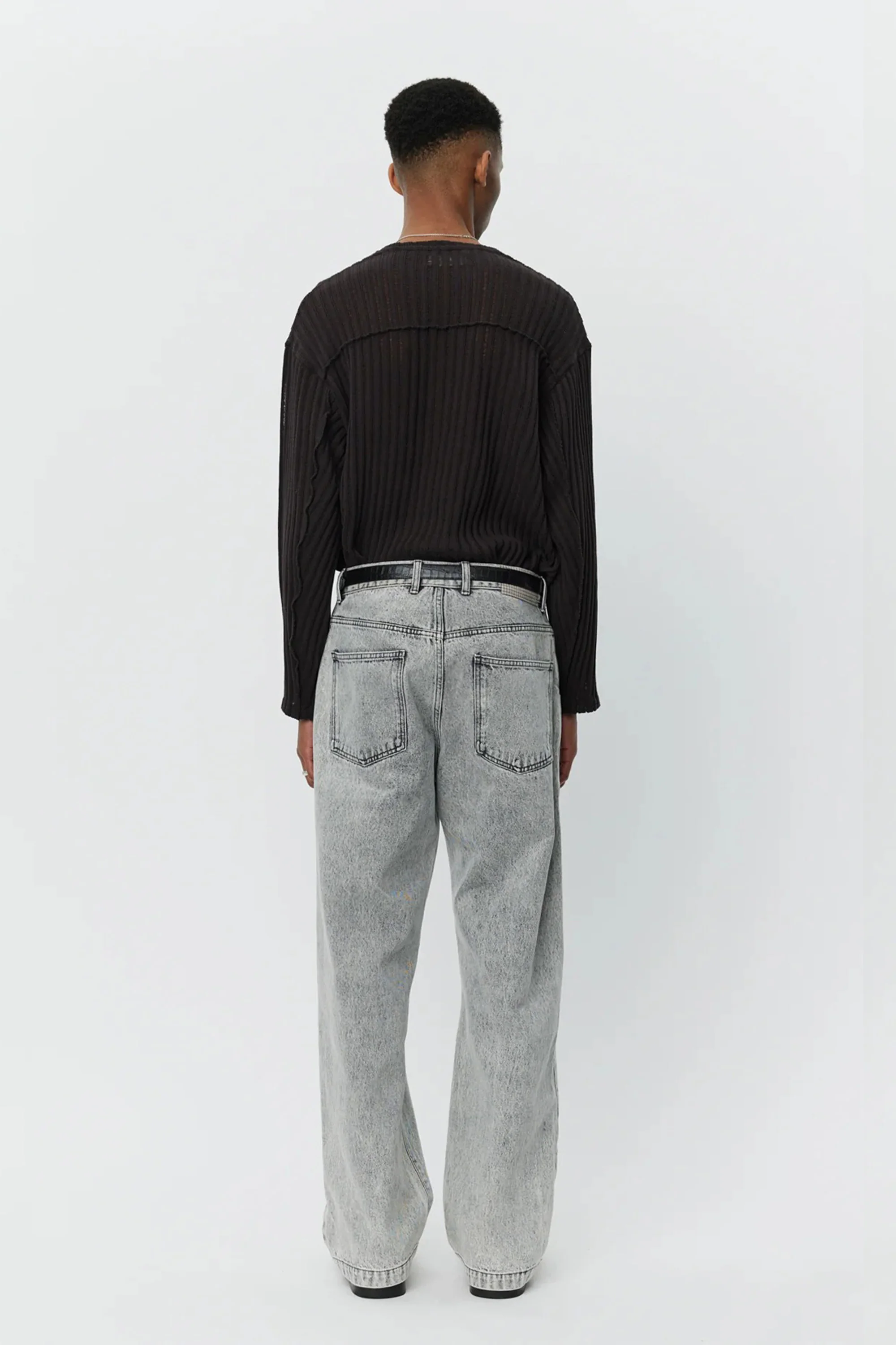 Straight Cut Jeans Acid Wash - Image 4