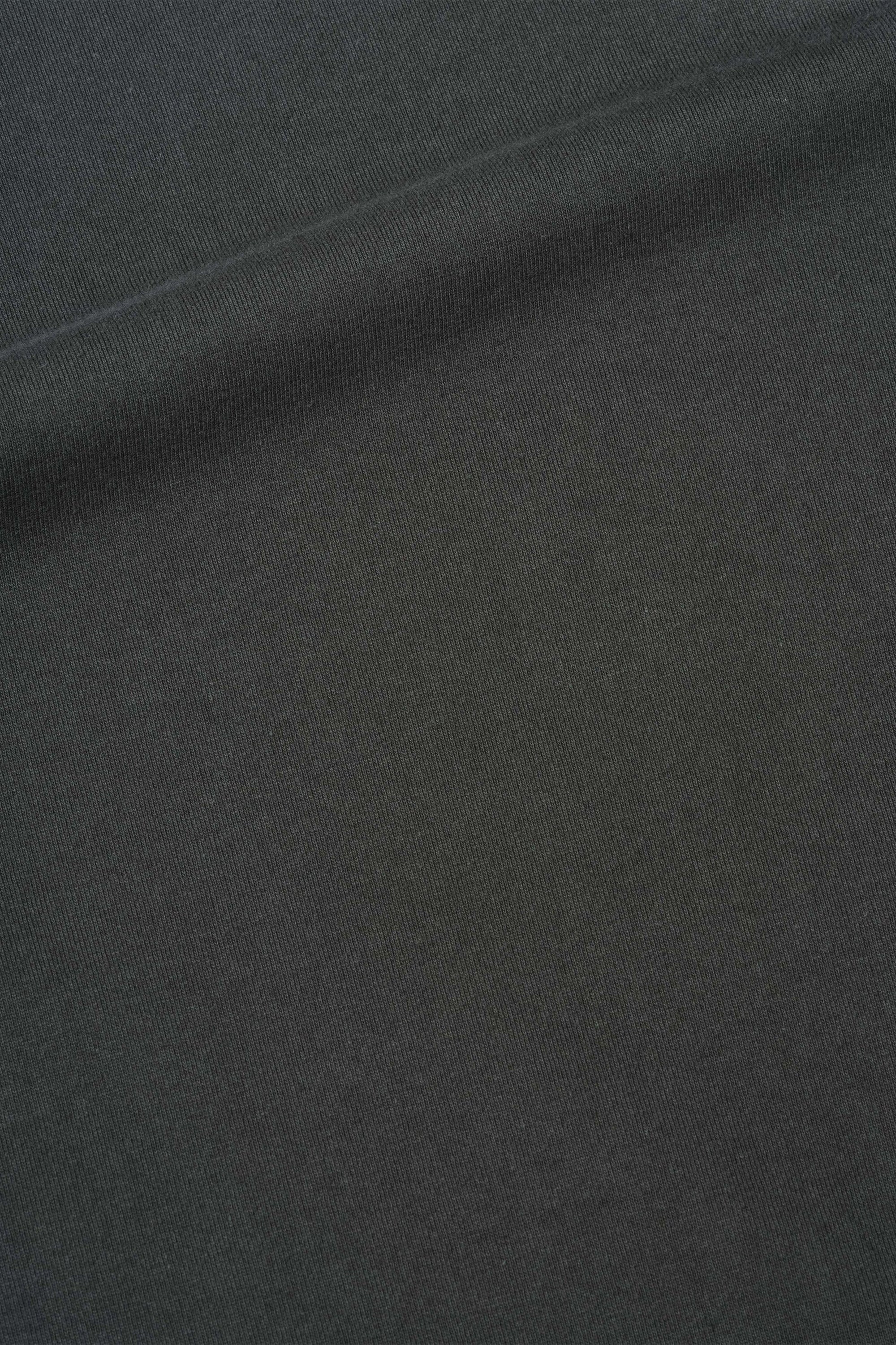 Flatlock Crew Matte Jersey Black Green - Image 7