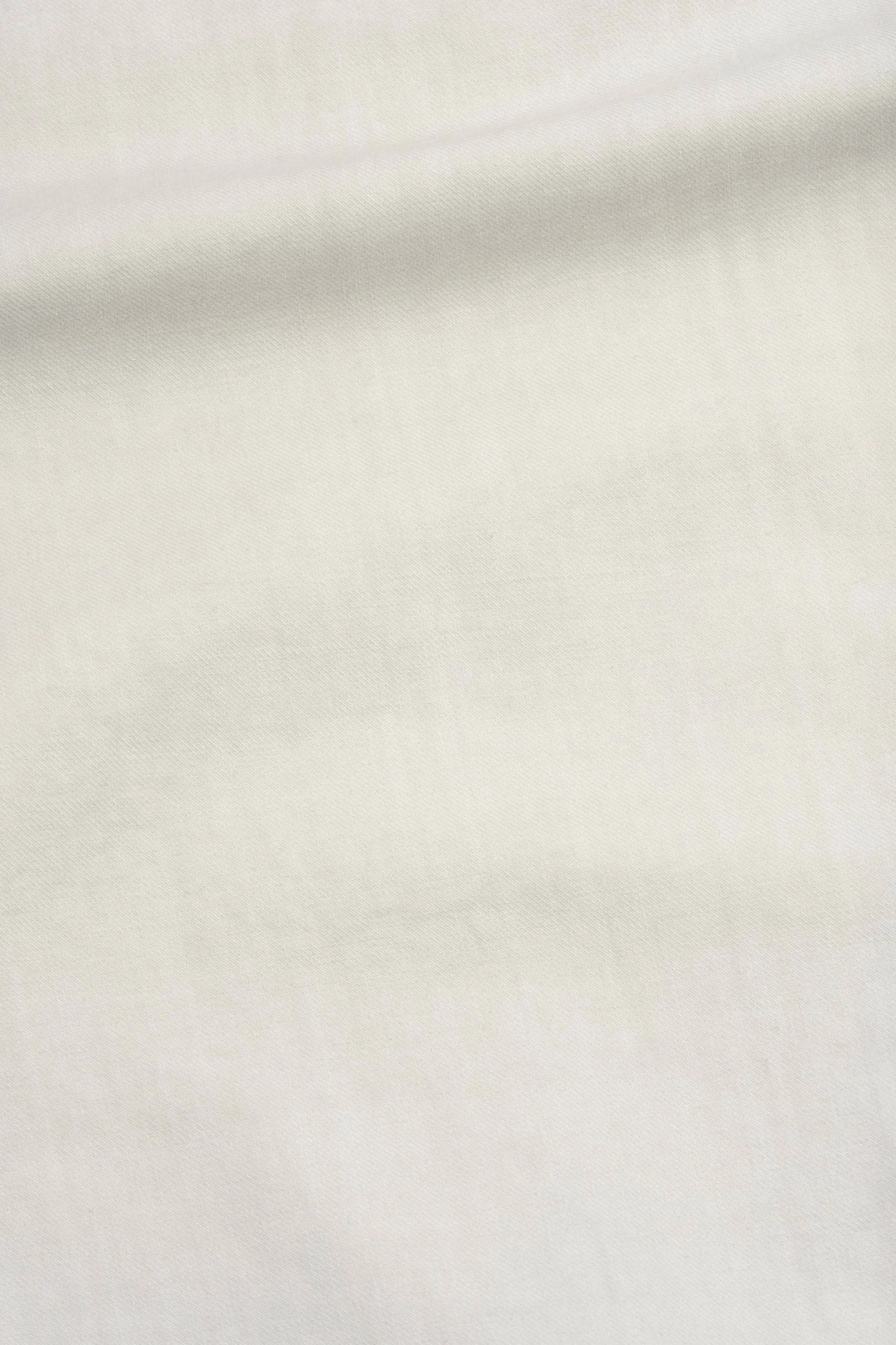 Sleeveless Overshirt Irregular Cotton Drill Chalk - Image 7
