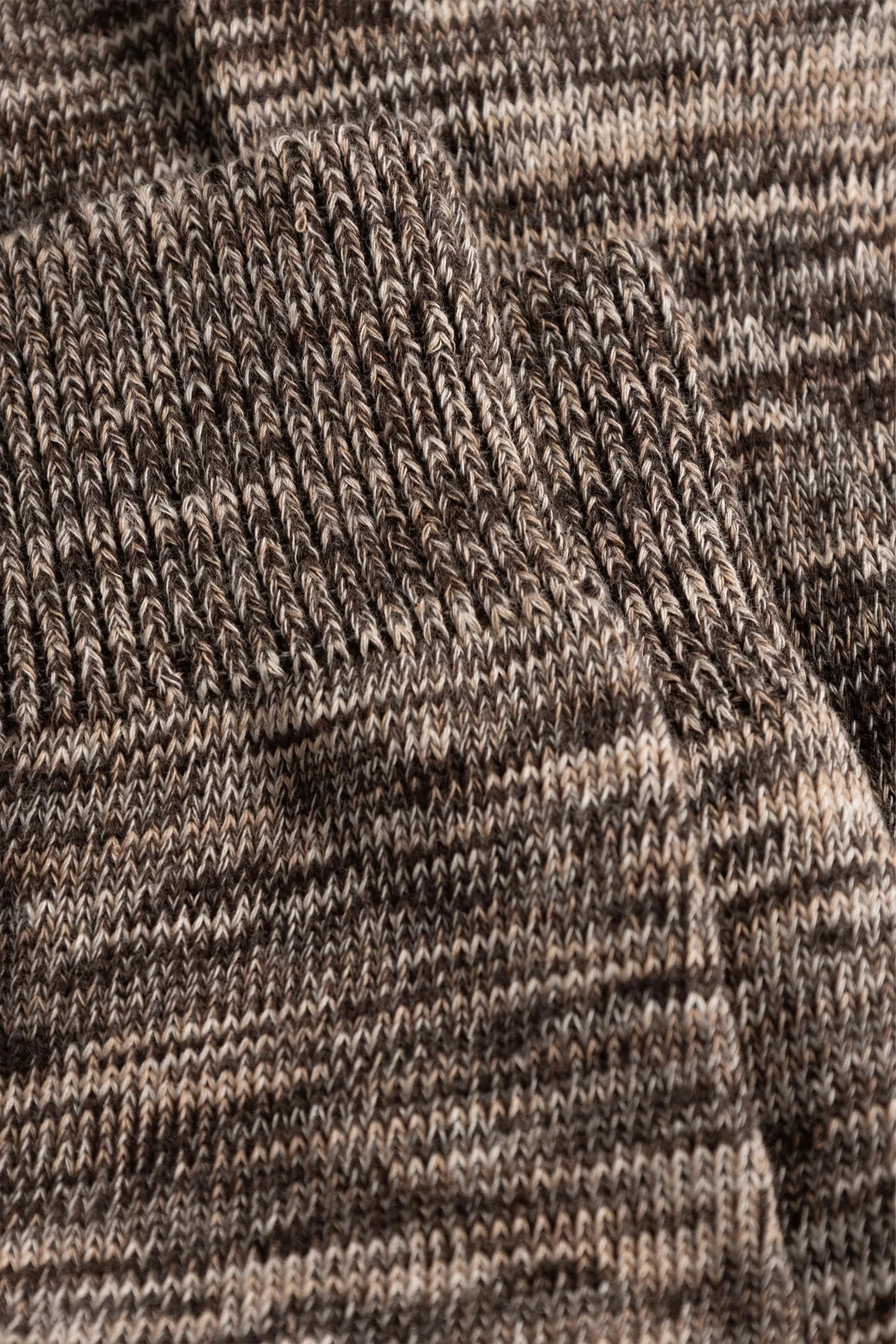 Bykle Heavy Cotton Twist Sock Seal Brown - Image 3