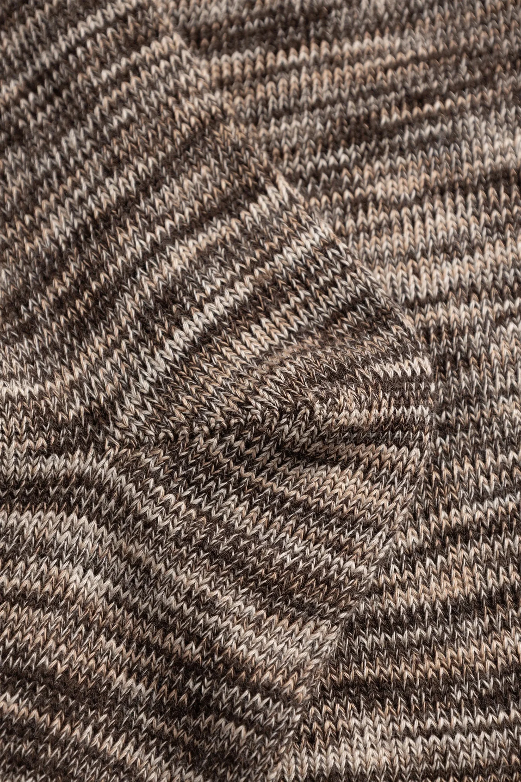 Bykle Heavy Cotton Twist Sock Seal Brown - Image 4