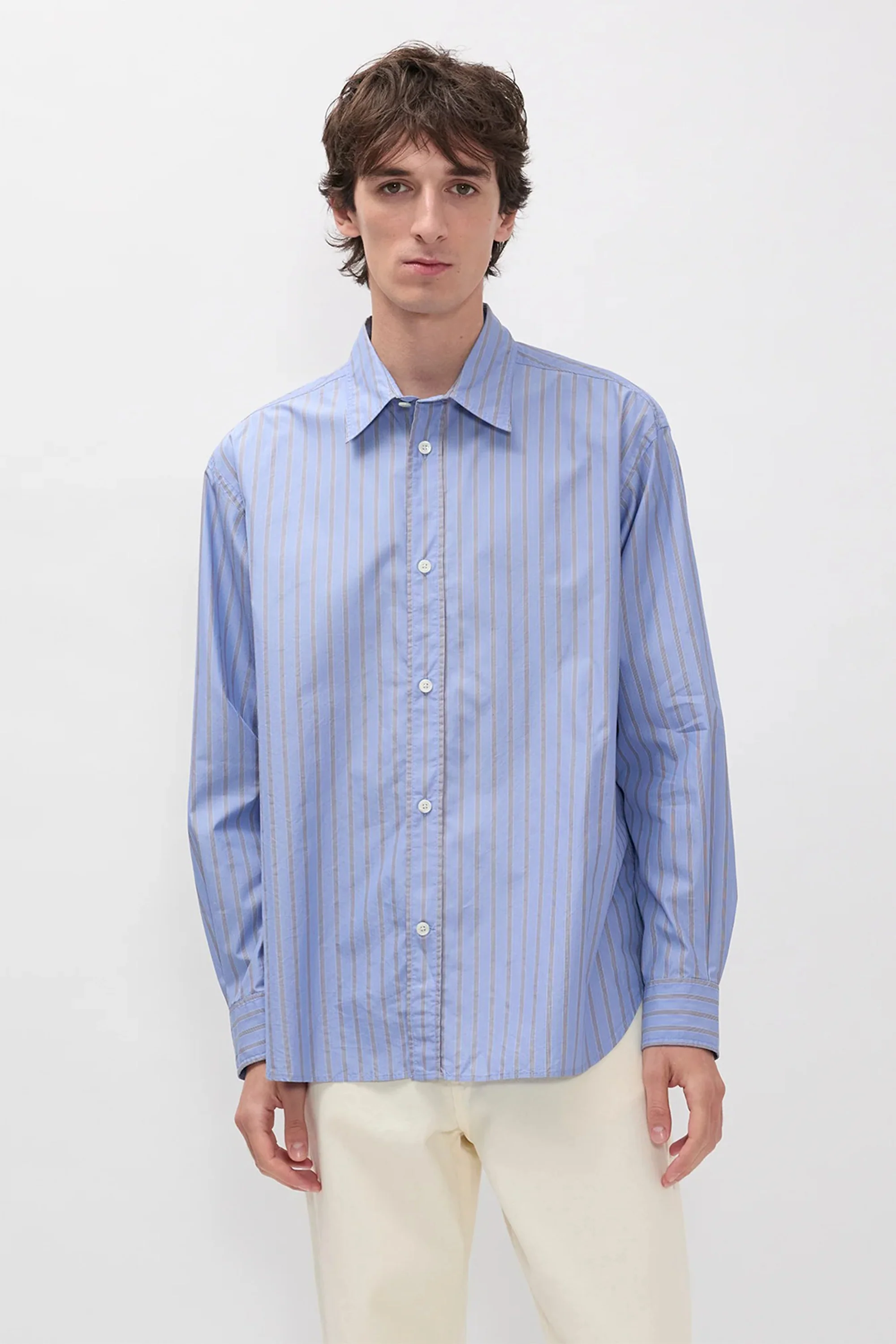 Espevik Fine Oversize Shirt Bel Air Blue - Image 2