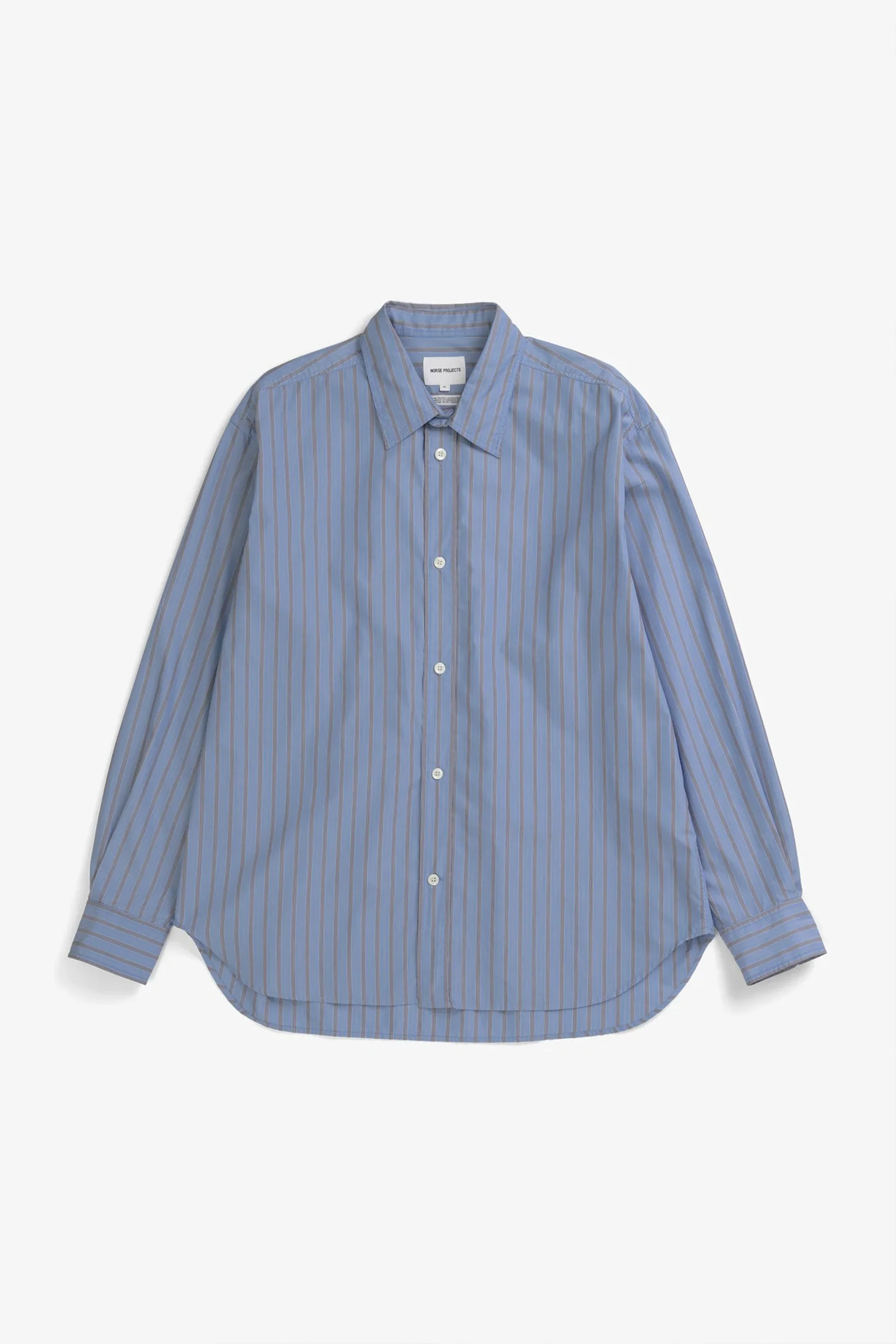 Espevik Fine Oversize Shirt Bel Air Blue - Image 5