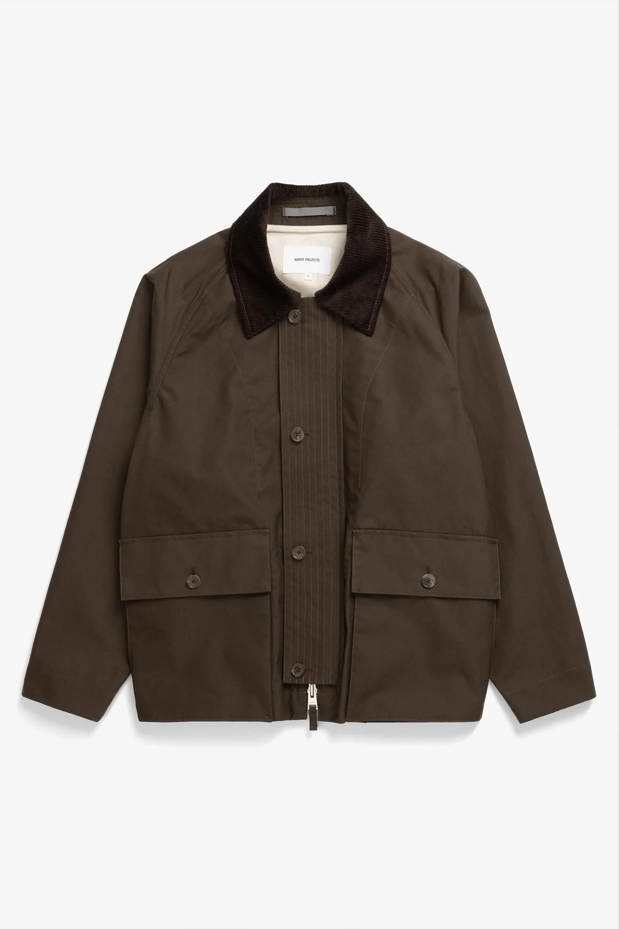 Holmen Wax Raglan Light Jacket Delicioso Brown - Image 7