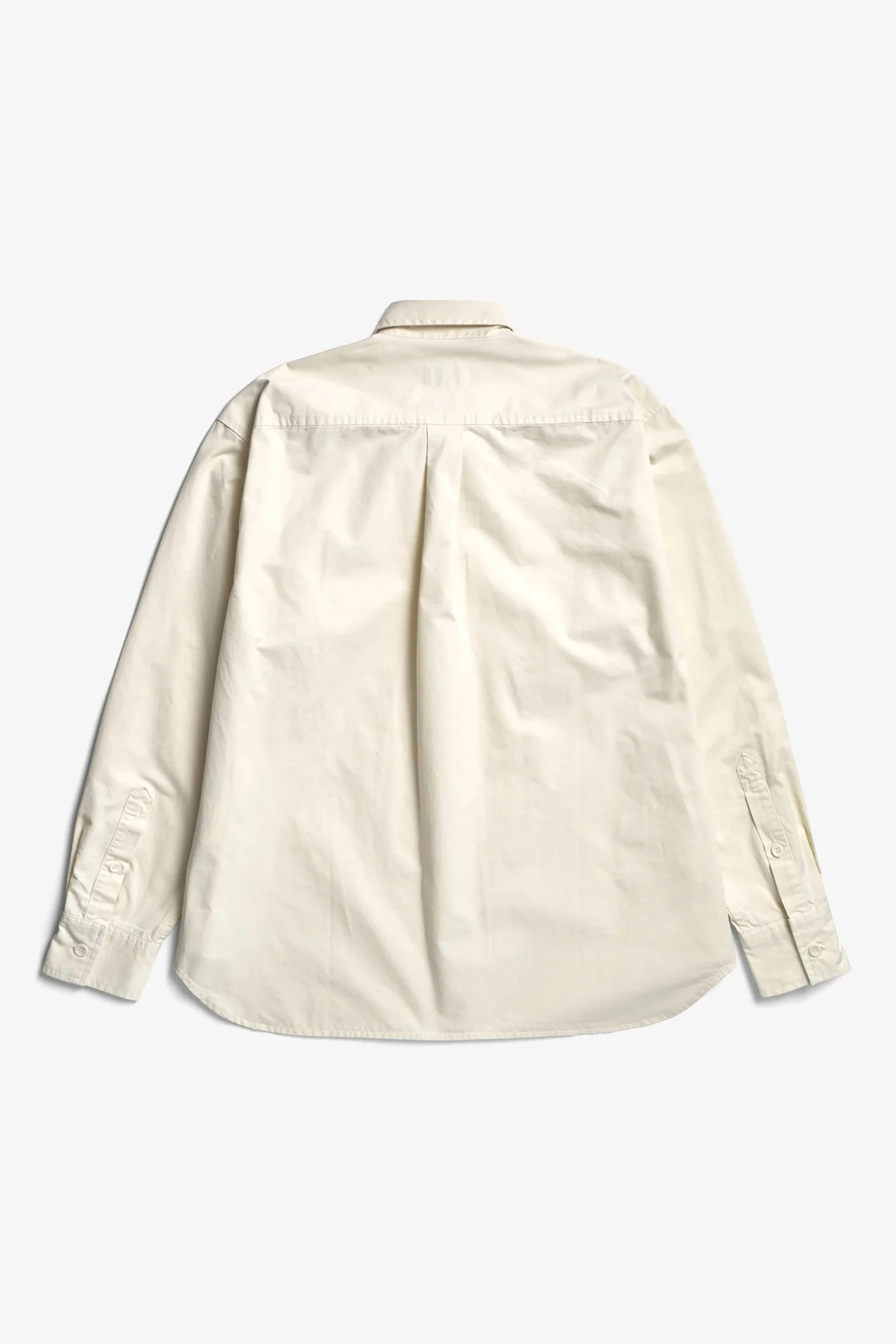 Julius Mineral Dyed Oversize Shirt Ecru - Image 5