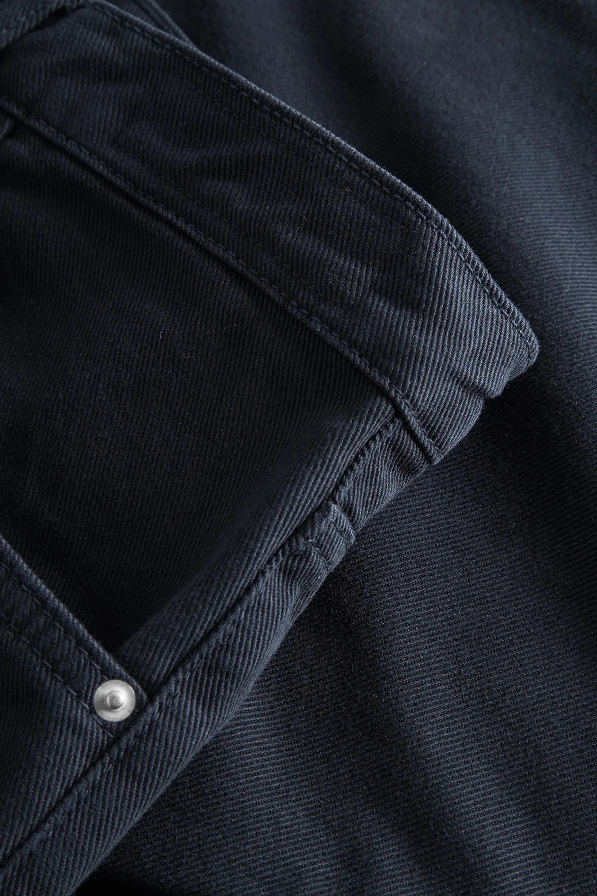 Korshavn Relaxed 5 Pocket Heavy Twill Dark Navy - Image 4