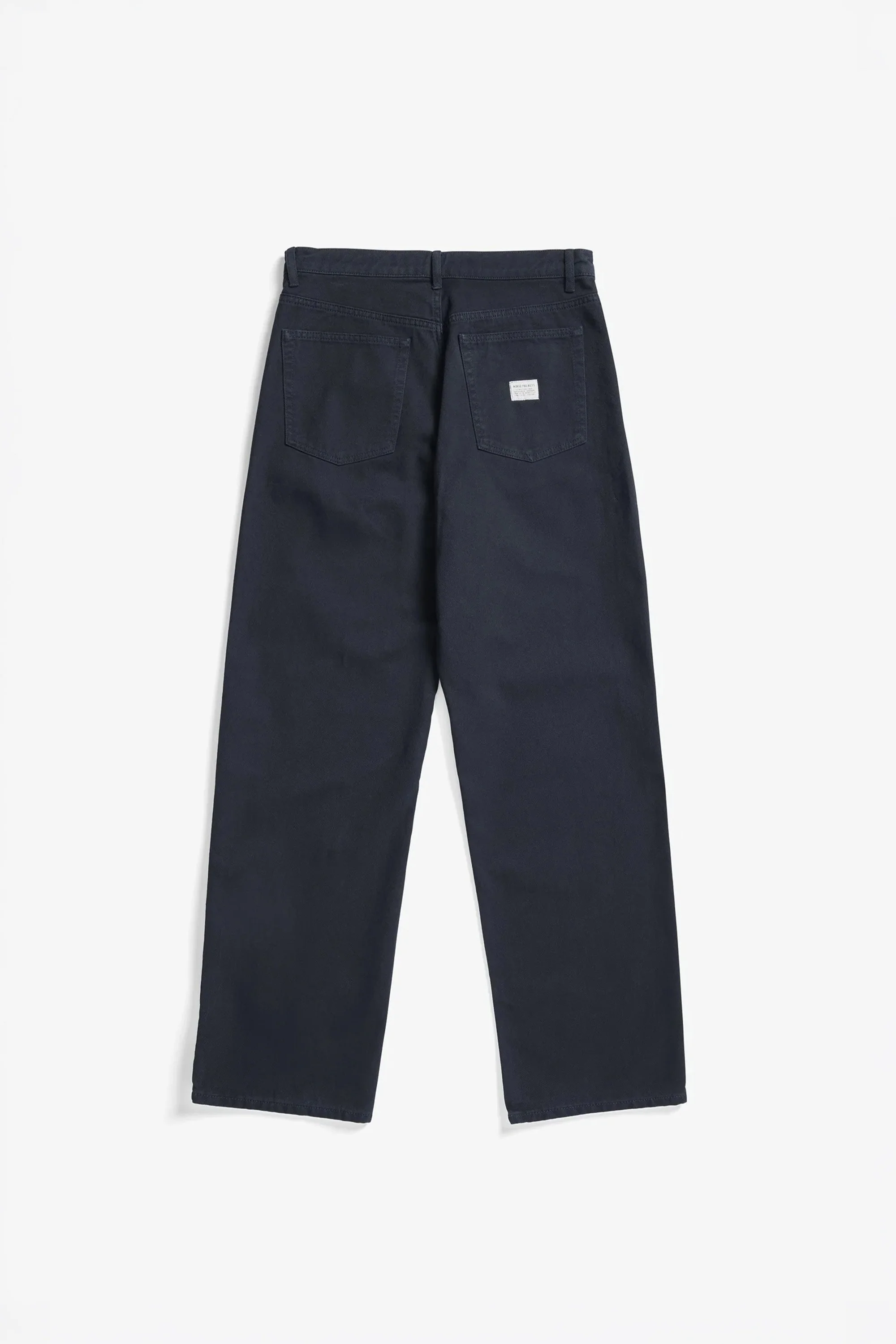 Korshavn Relaxed 5 Pocket Heavy Twill Dark Navy - Image 5