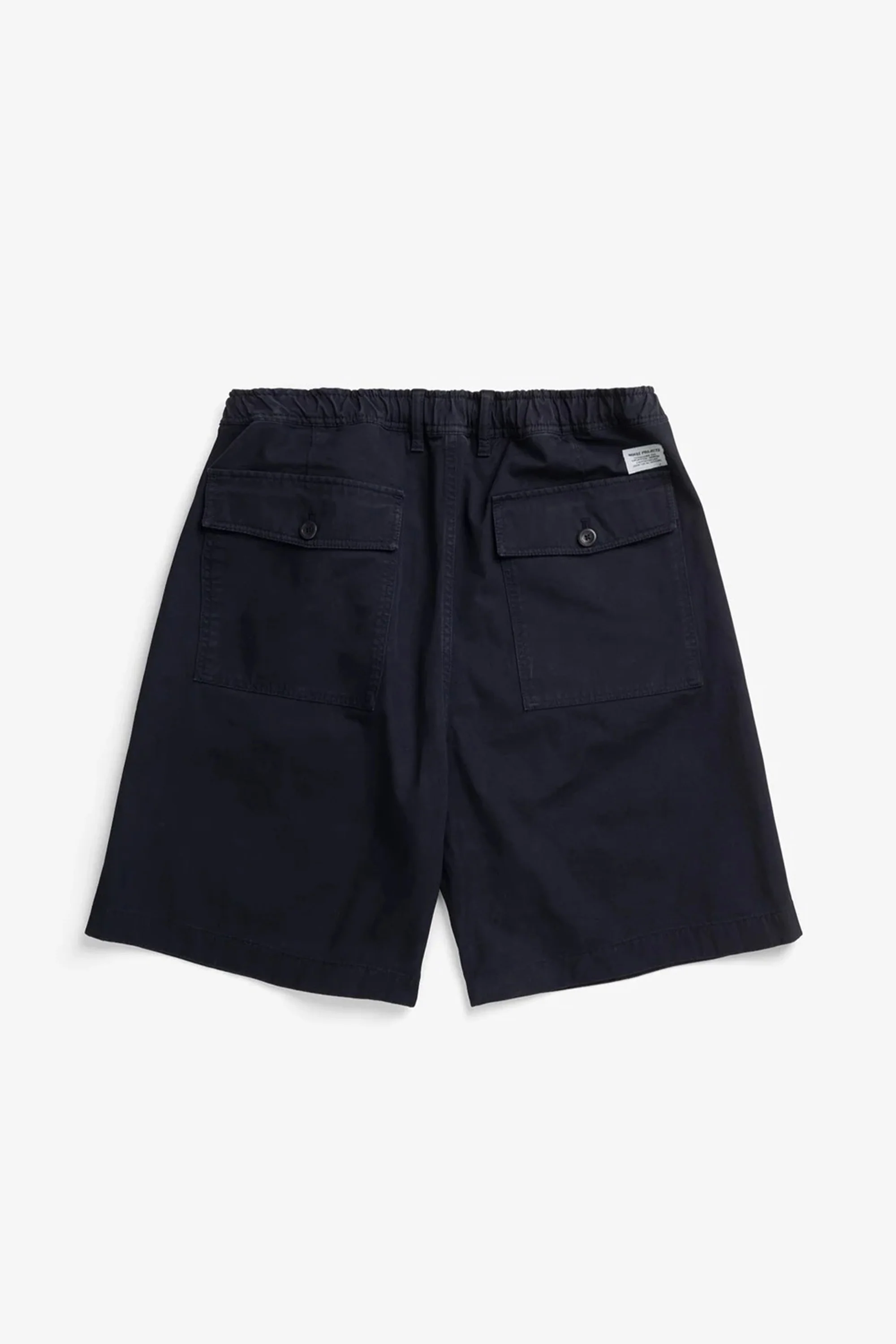 Kvitfjell Relaxed Cotton Twill Short Dark Navy - Image 5