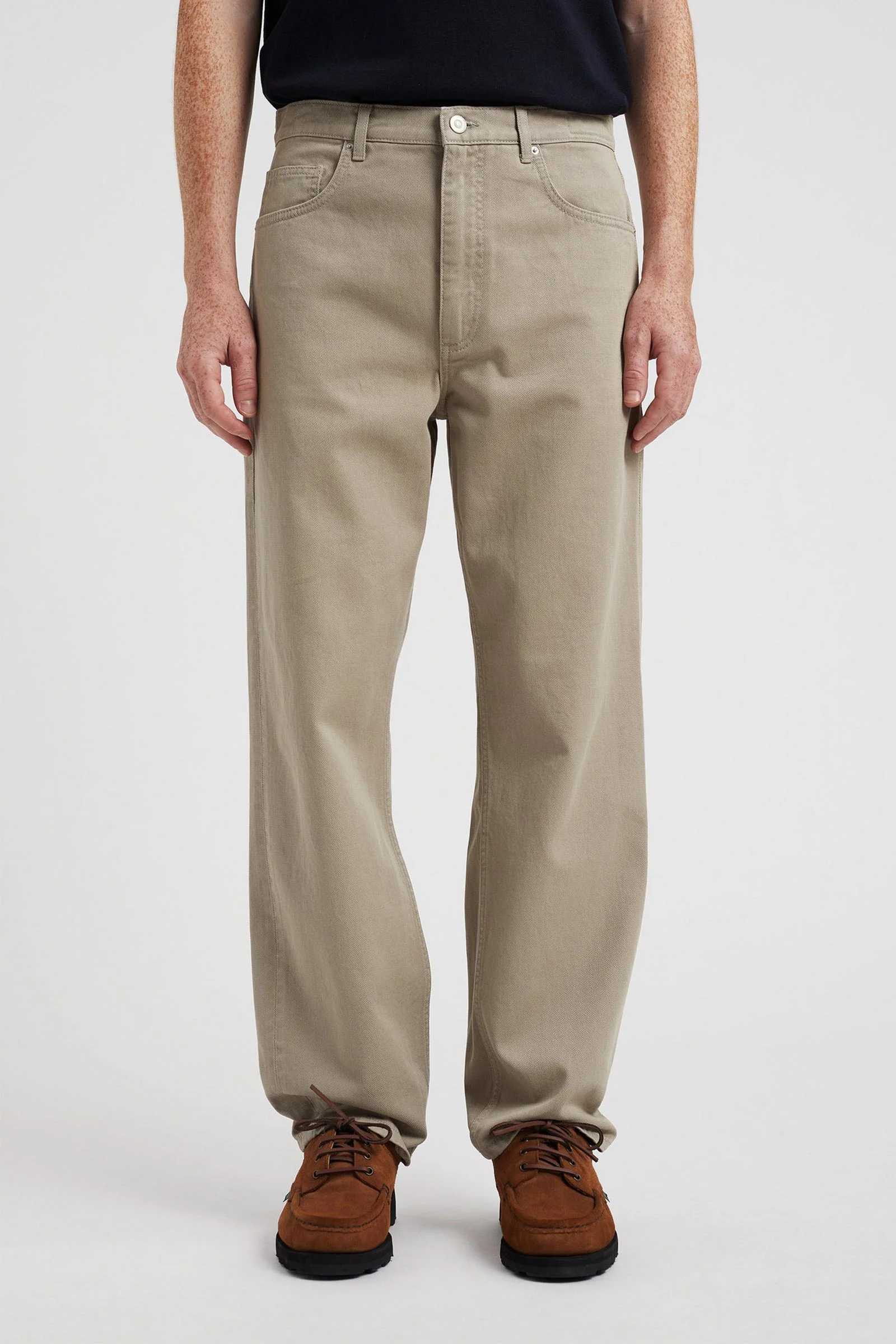 Mogens Relaxed 5 Pocket Heavy Twill Clay - Image 3