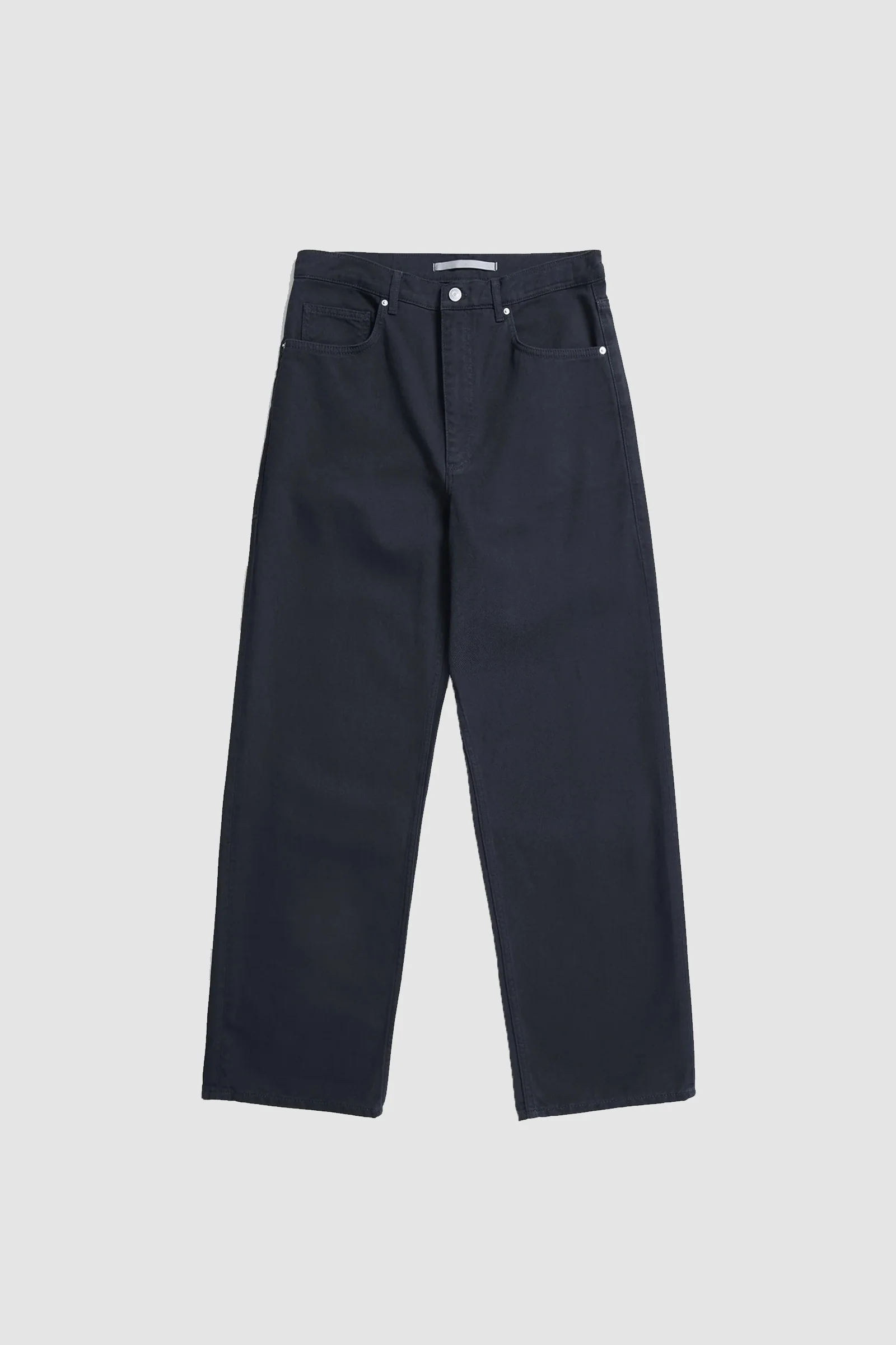 Mogens Relaxed 5 Pocket Heavy Twill Pants Dark Navy - Image 4