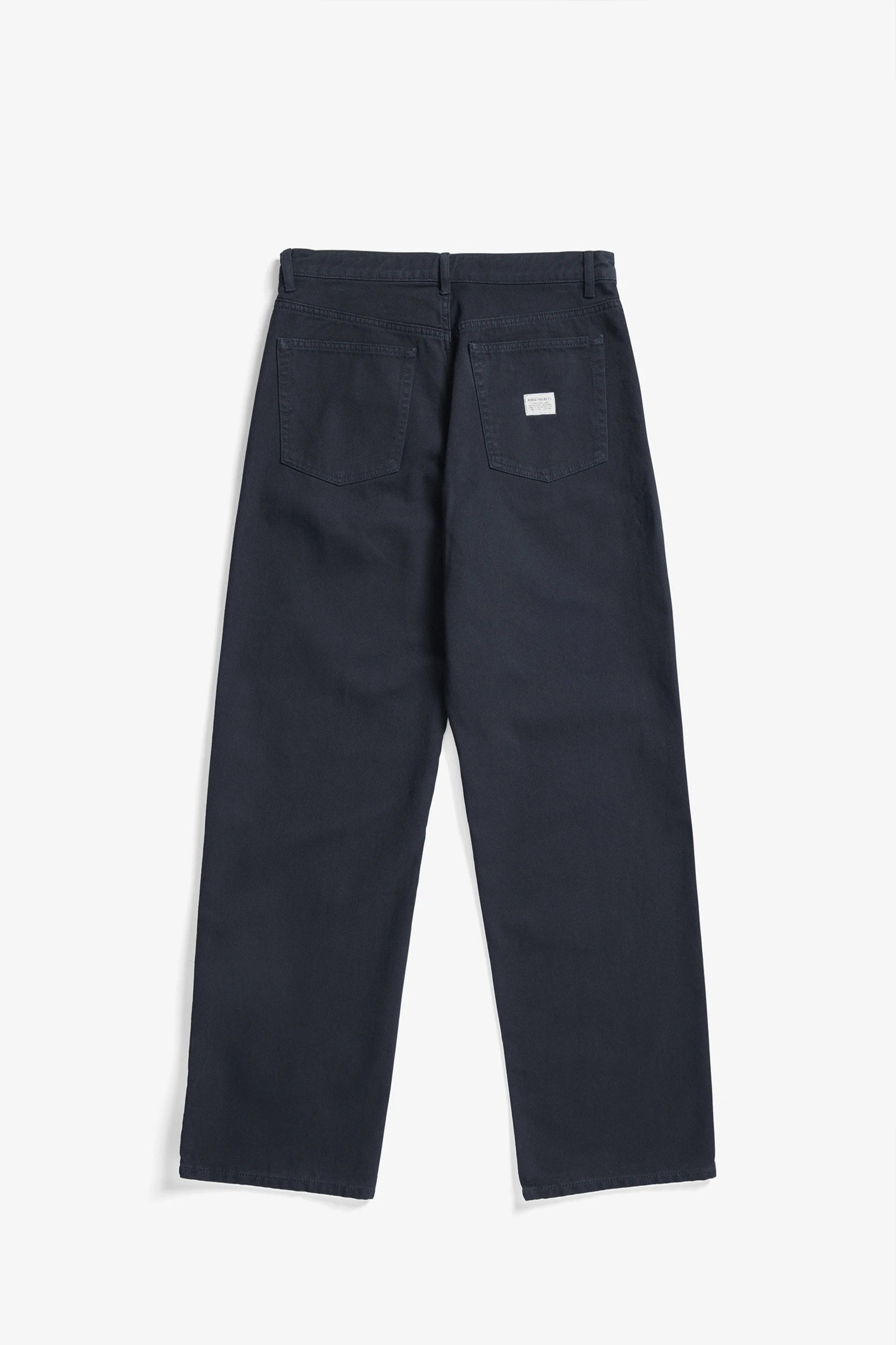 Mogens Relaxed 5 Pocket Heavy Twill Pants Dark Navy - Image 7
