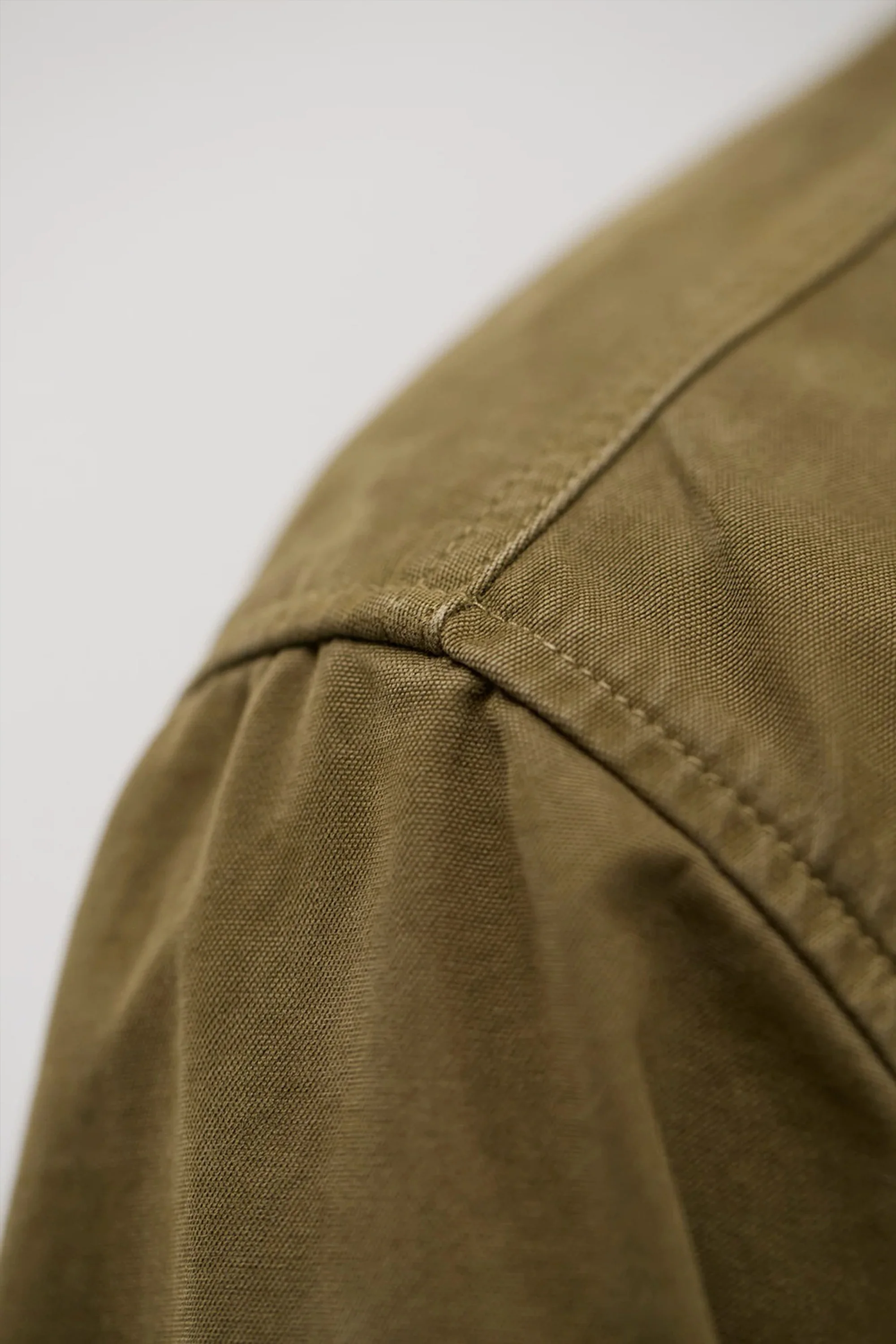 Raabjerg Canvas Jacket Olive Night - Image 7