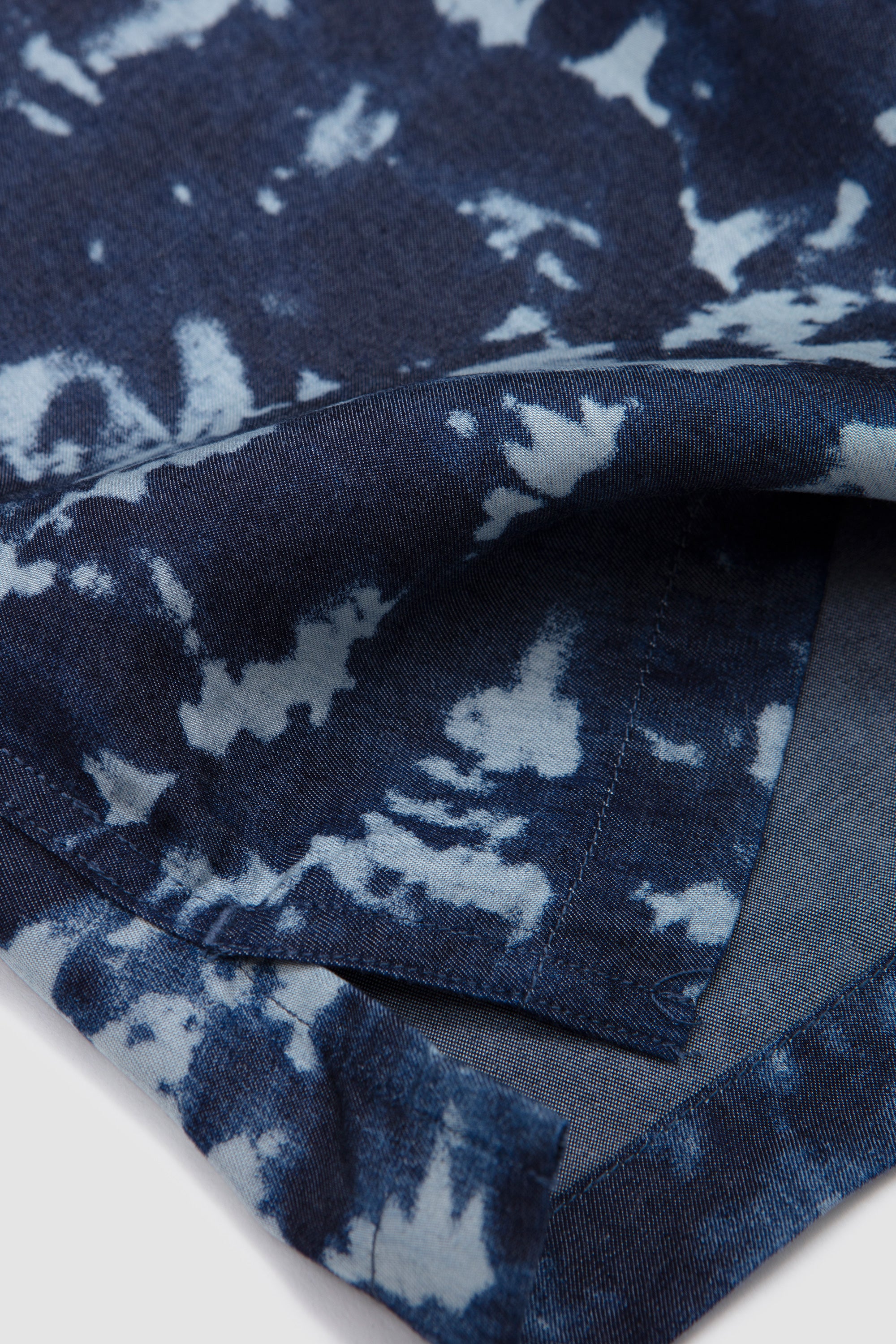 Eren SS Shirt Indigo/ Light Blue - Image 4