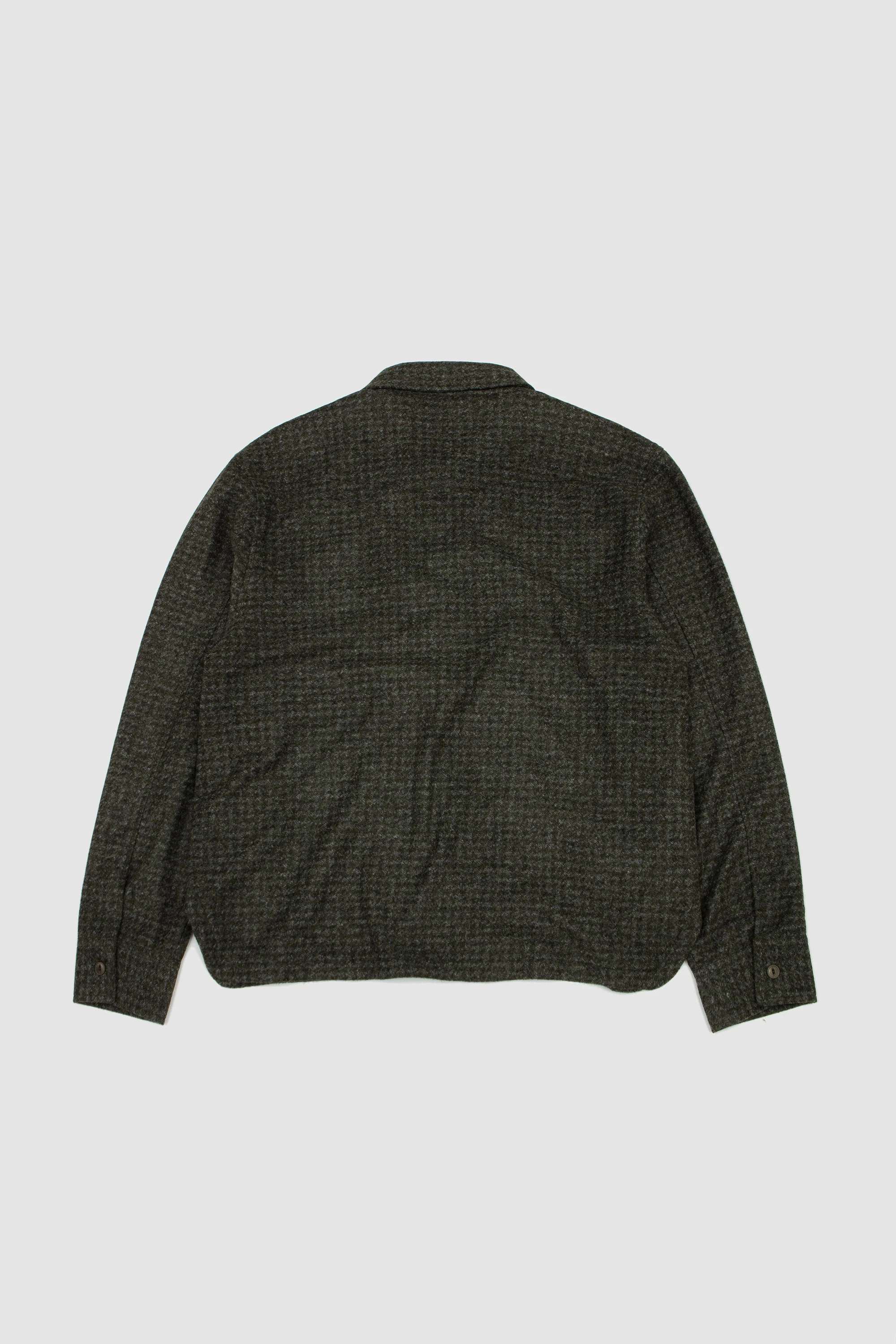 Harring Jacket Olive/ Mid Heather Grey - Image 5