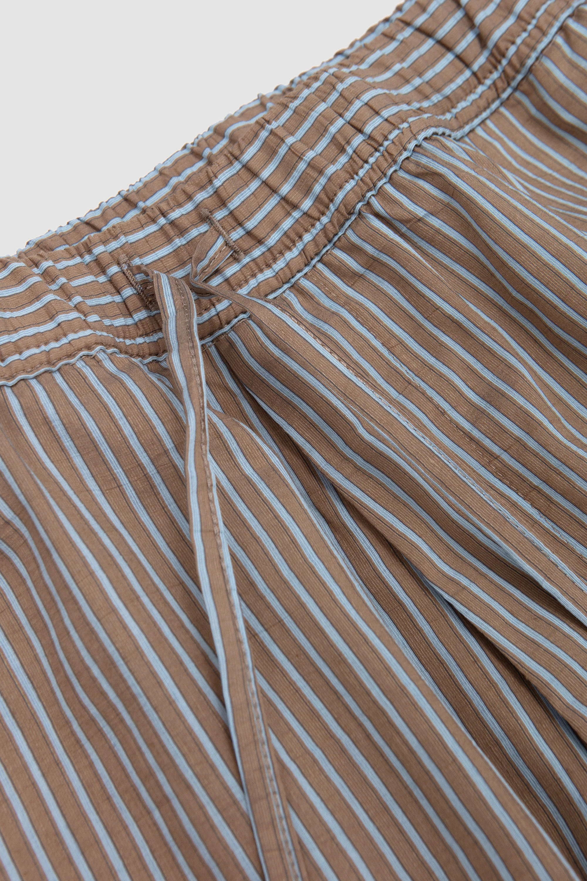 Nilson Wrinkled Stripe Chino Ginger/ Dream Blue - Image 3