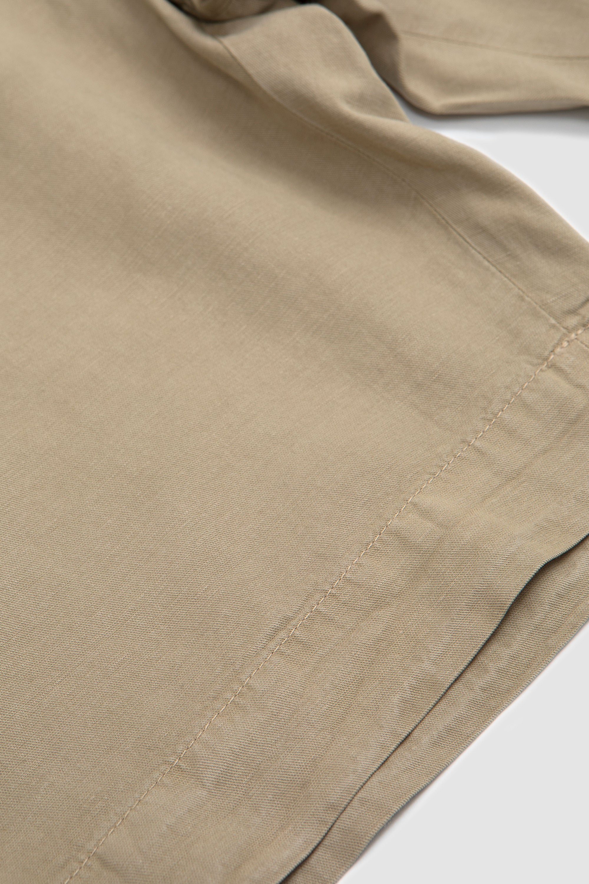 Phil It. Linen Blend Short Khaki - Image 4