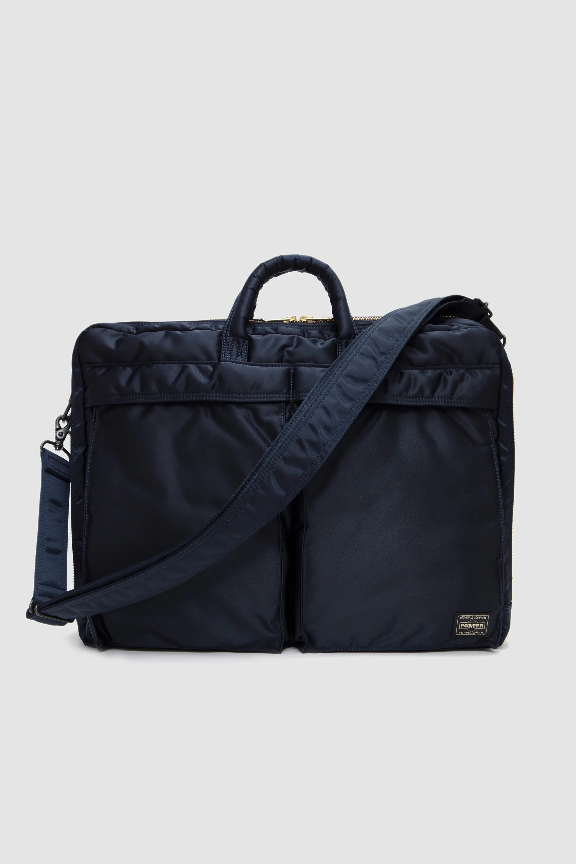 Tanker 2Way Document Bag (W-Zip) Iron blue - Image 2