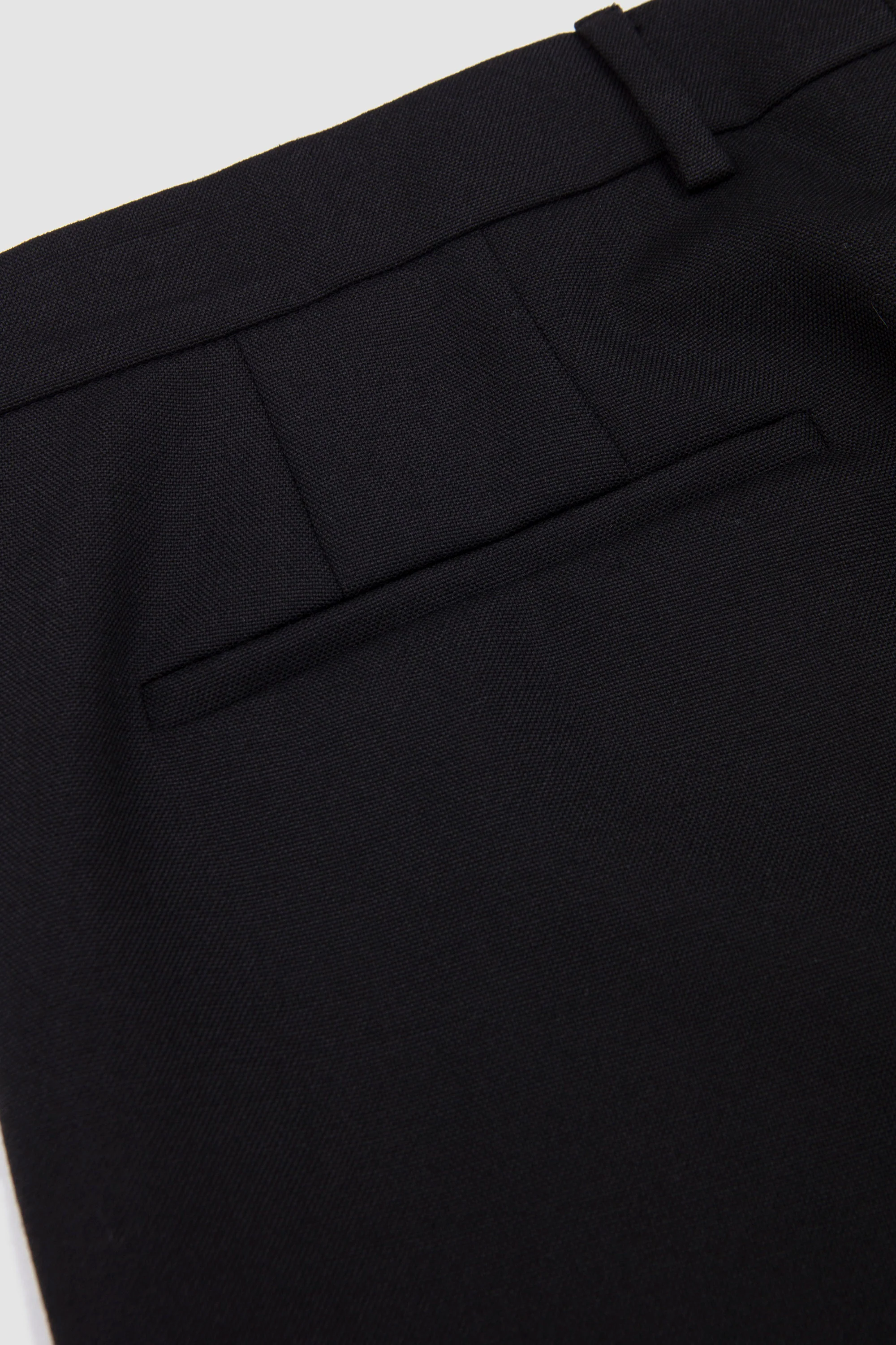 Ristic Wool Trousers Black - Image 4