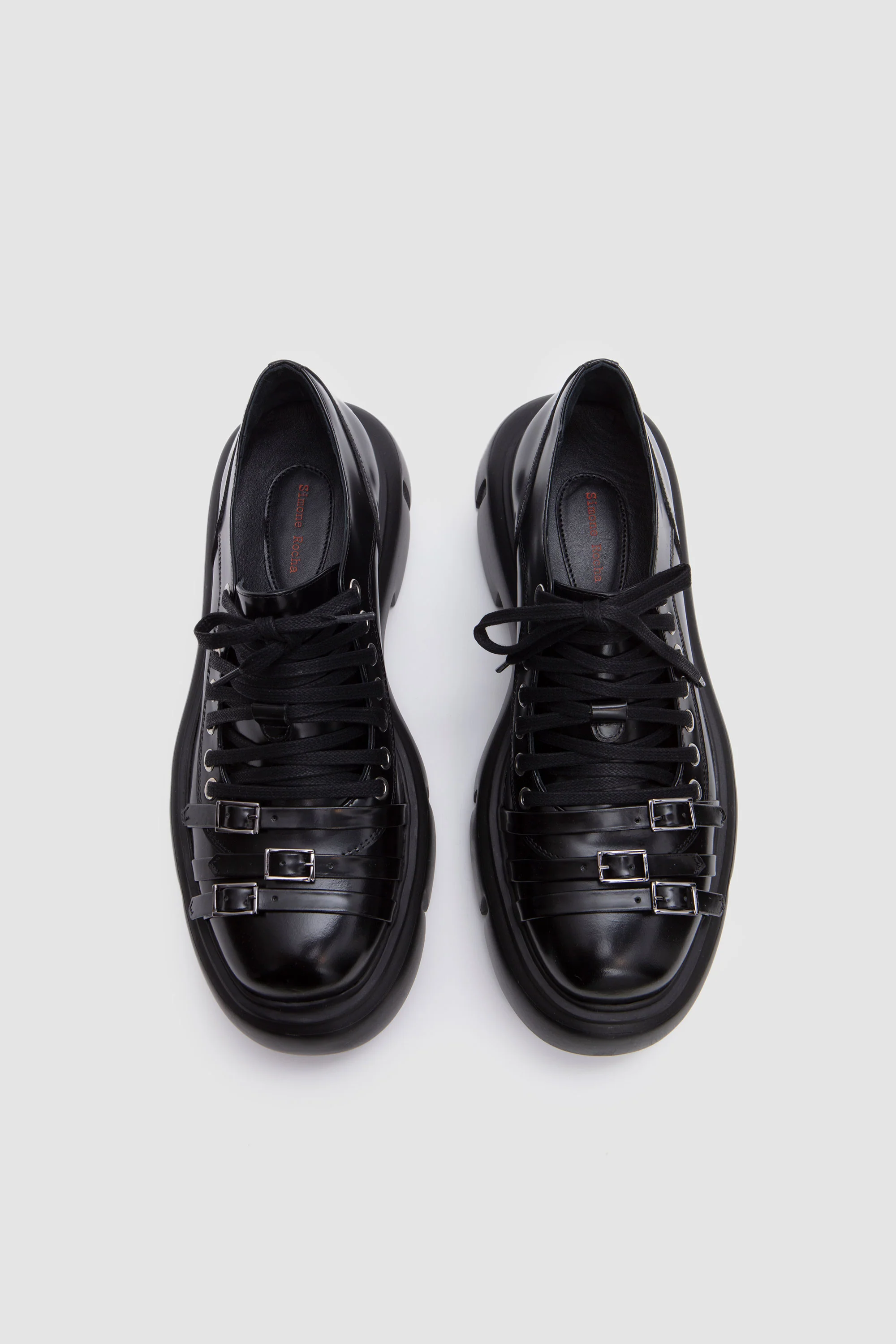 Low Platform Buckle Boot Black - Image 4