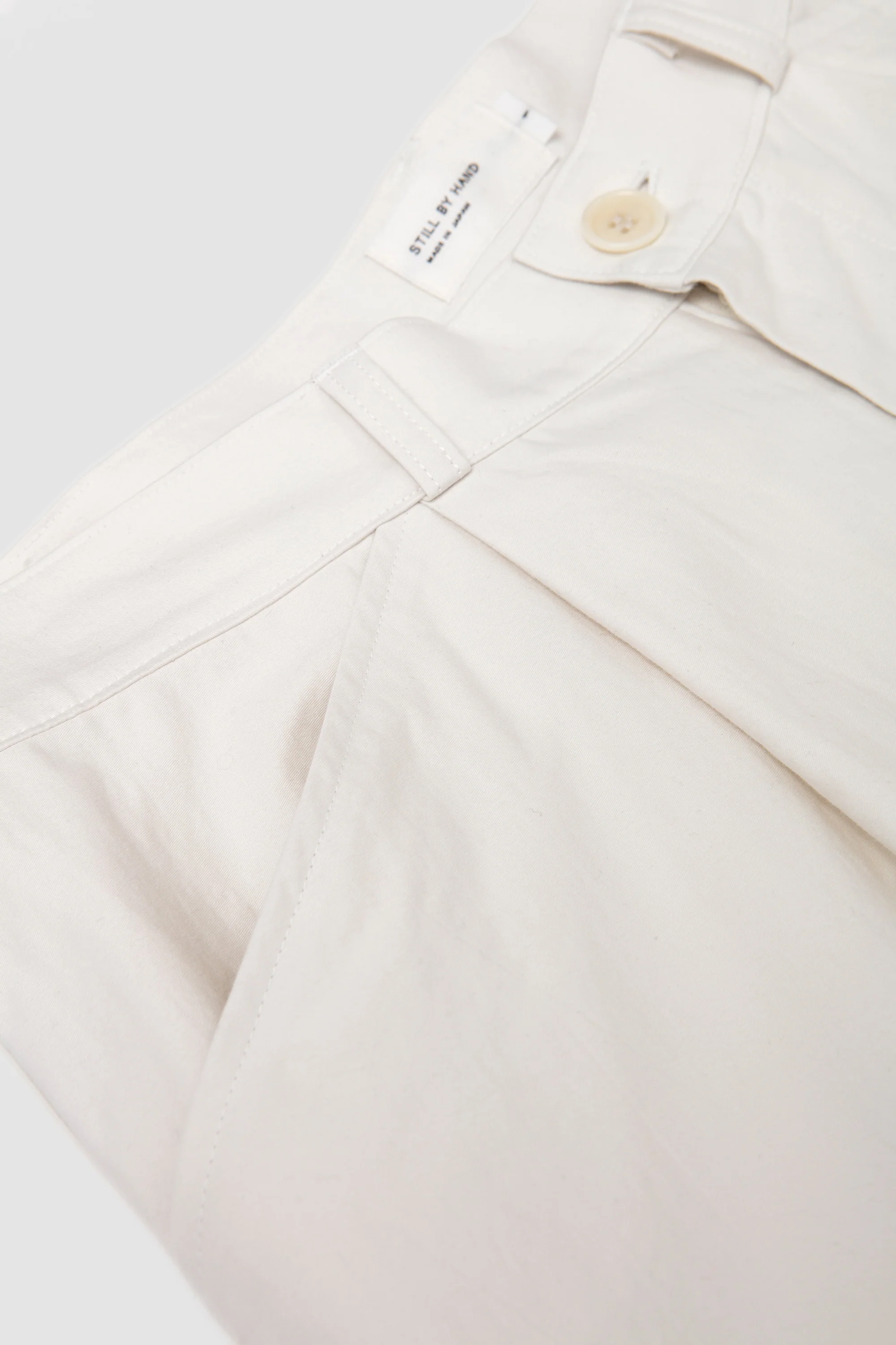6 Pocket Moleskin Pants Ivory - Image 3