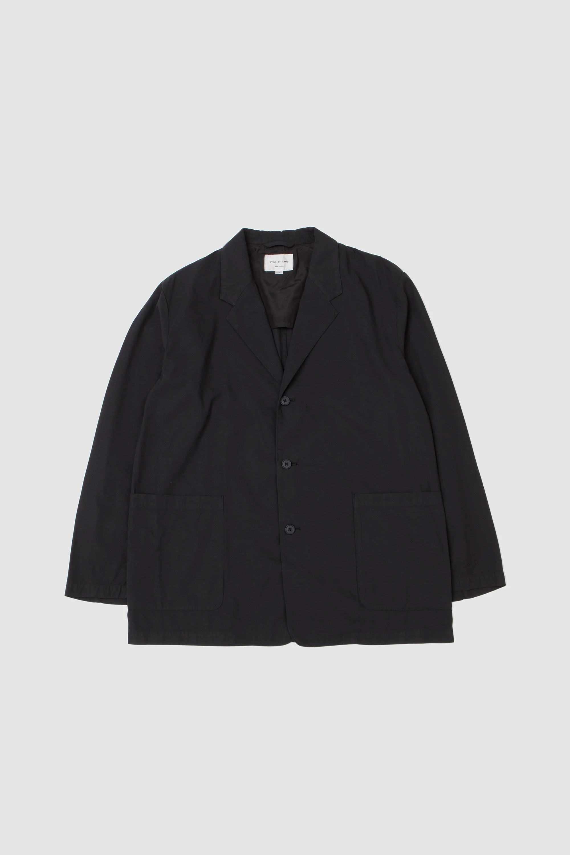 Garment-Dye 3B Jacket Ink Black - Image 2