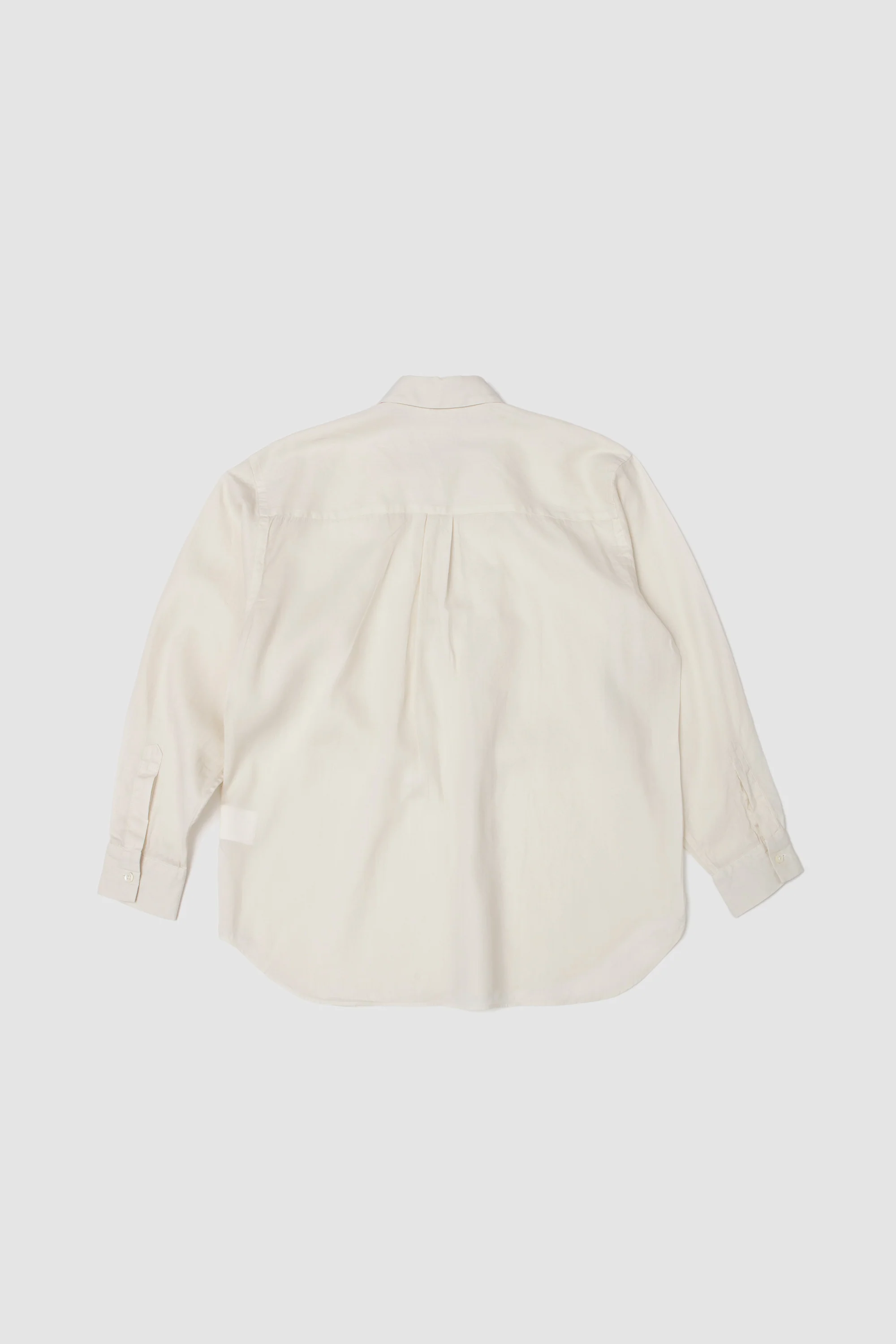 Garment-Dye Over Shirt Ecru - Image 5