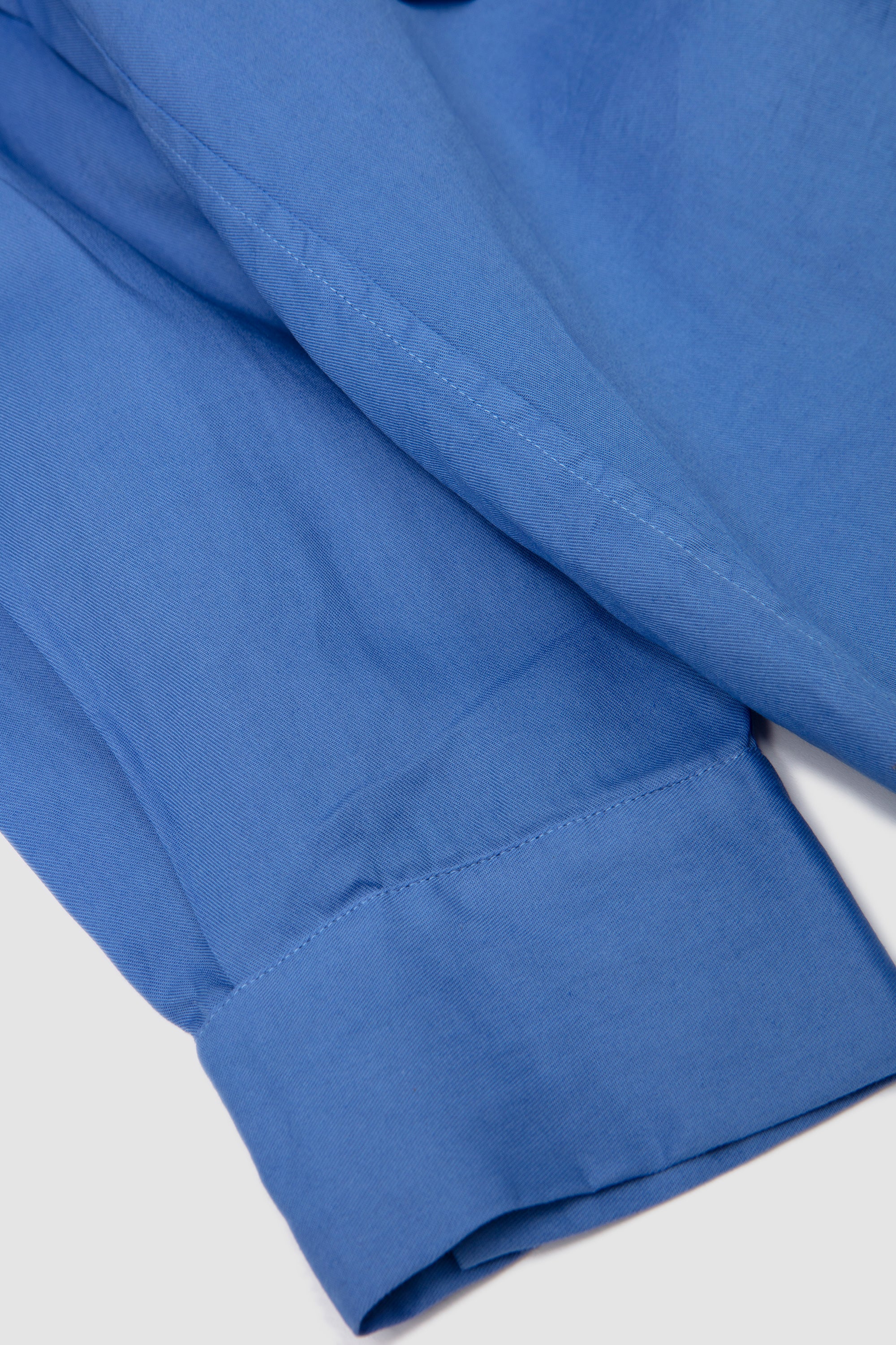 Garment-Dye Over Shirt Sky Blue - Image 4