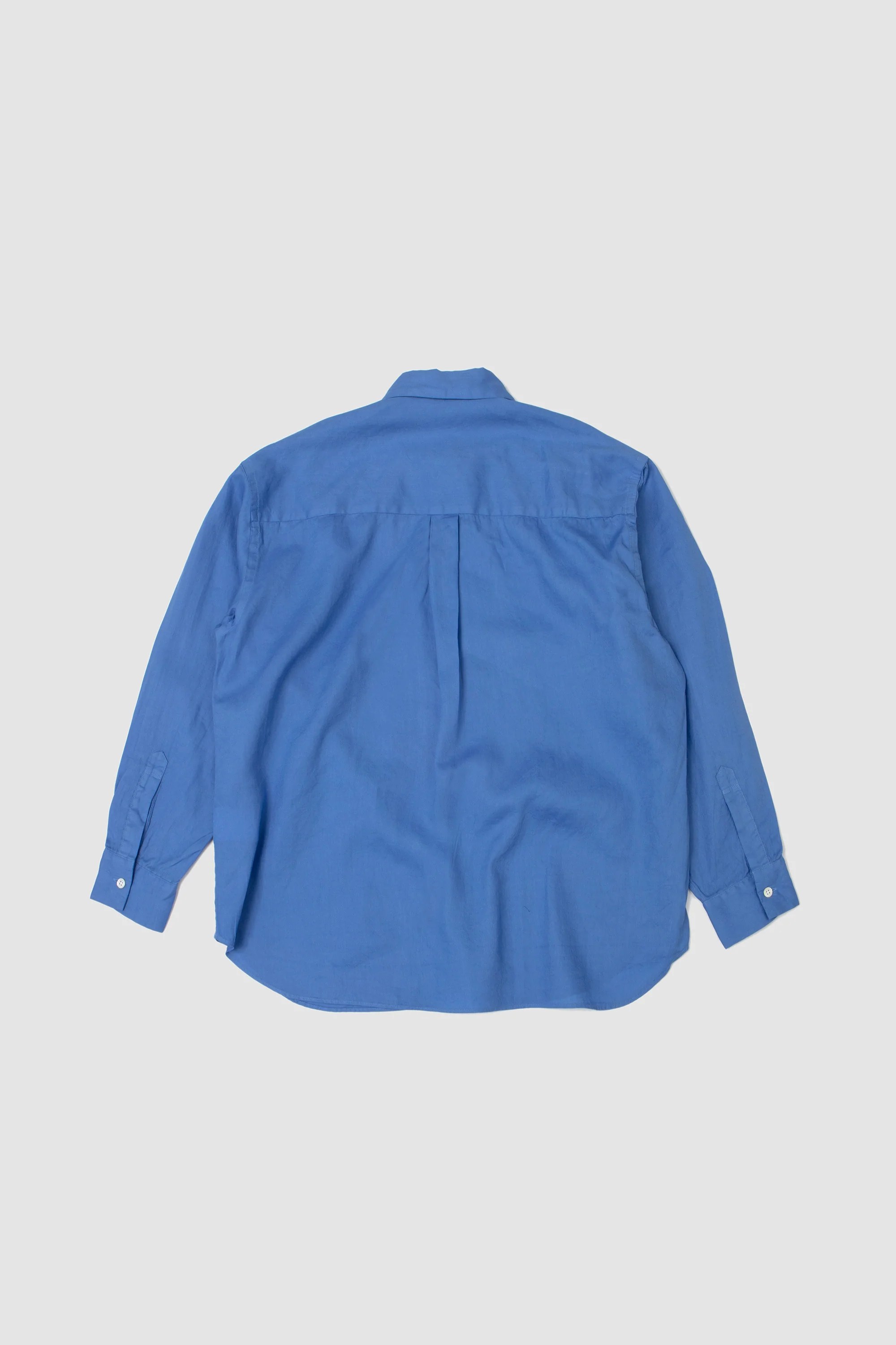 Garment-Dye Over Shirt Sky Blue - Image 5