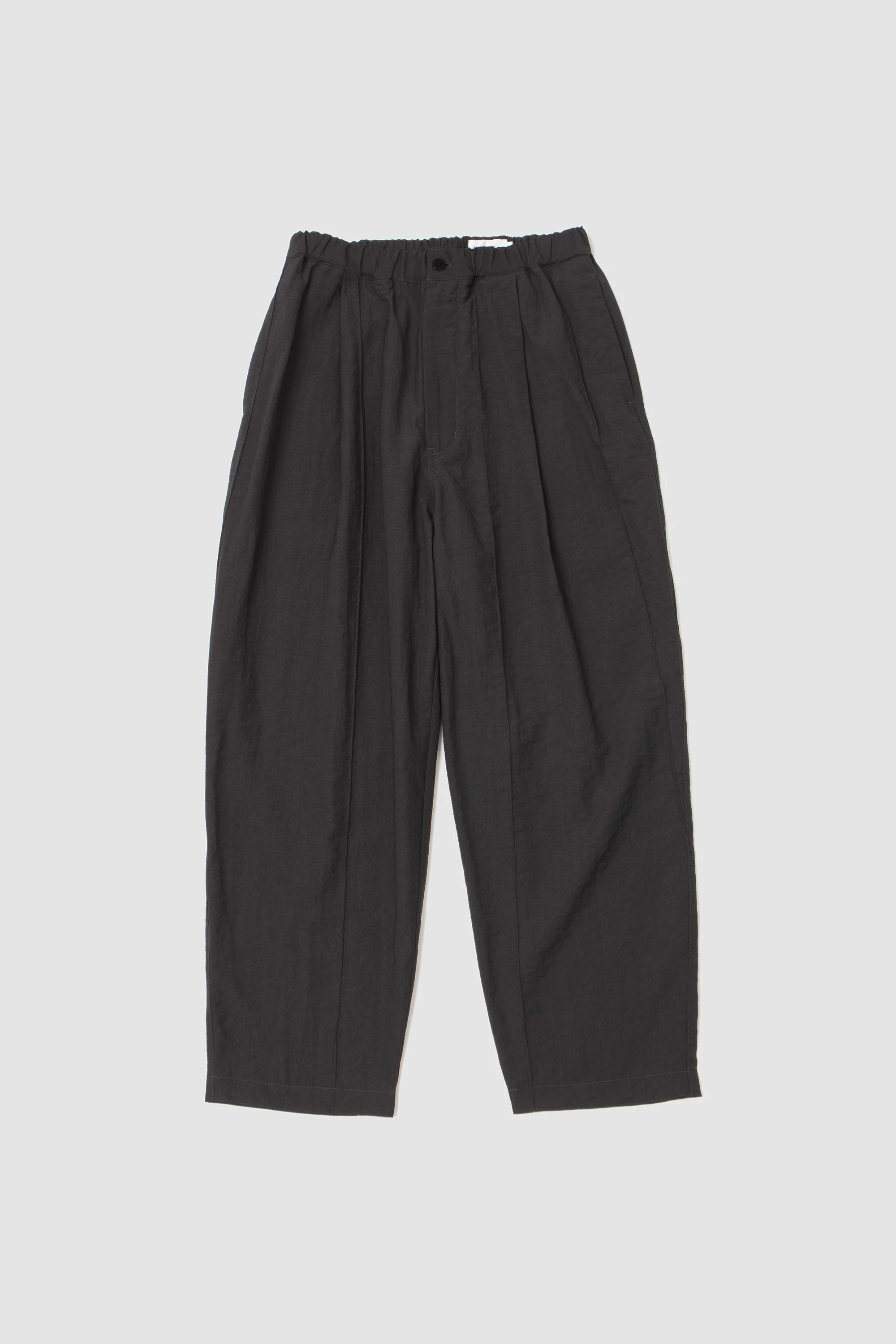 Pin Tuck Easy Pants Charcoal